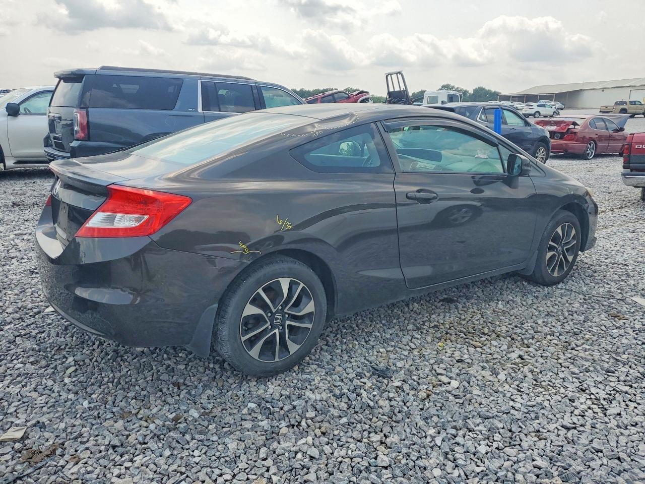 2013 Honda Civic Ex Black vin: 2HGFG3B83DH525664