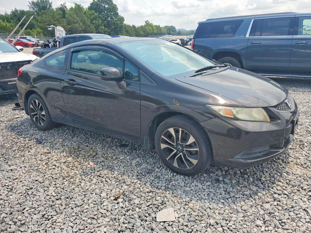 2013 Honda Civic Ex Black vin: 2HGFG3B83DH525664