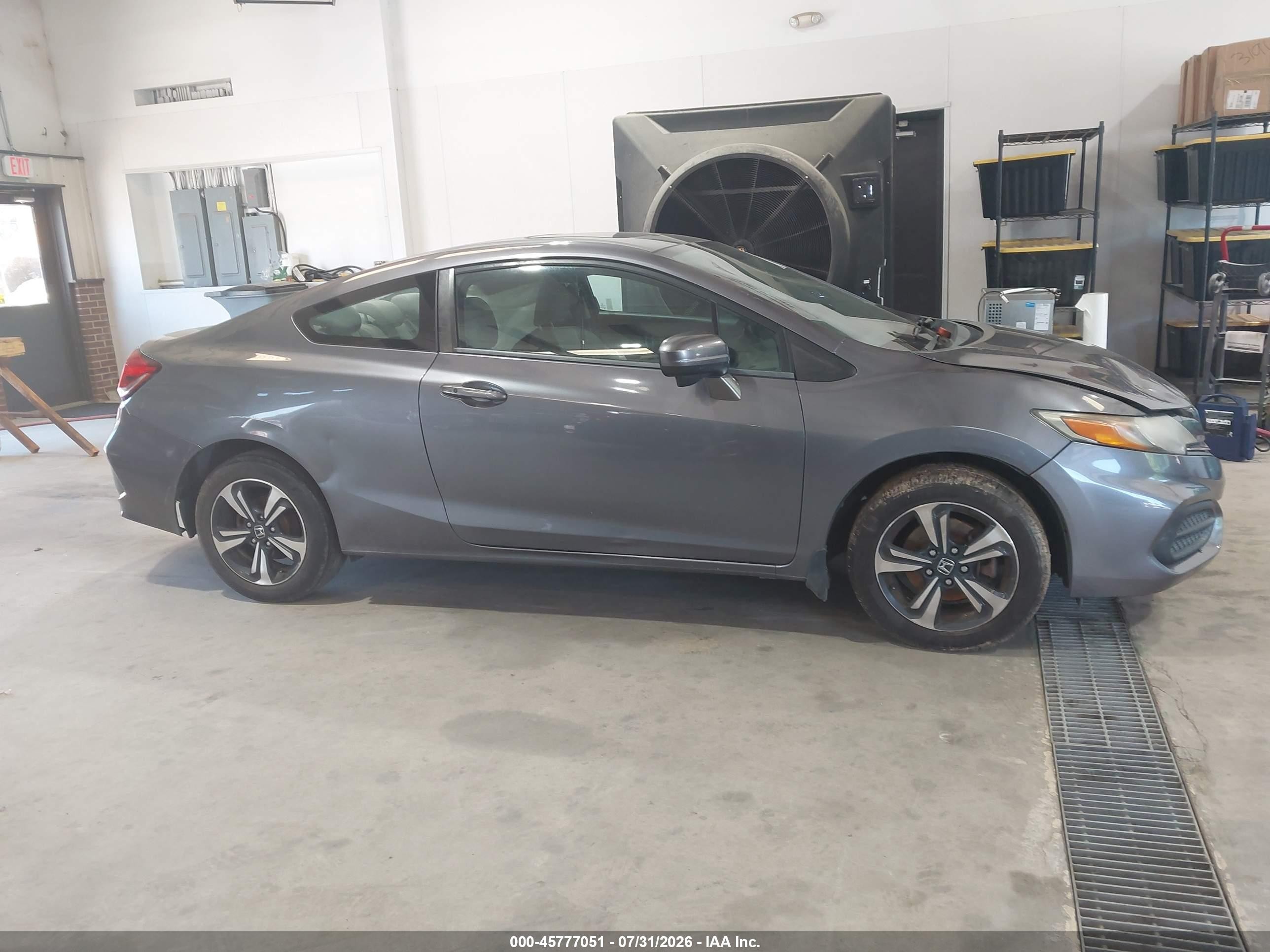 2014 Honda Civic Ex Серый vin: 2HGFG3B83EH522149