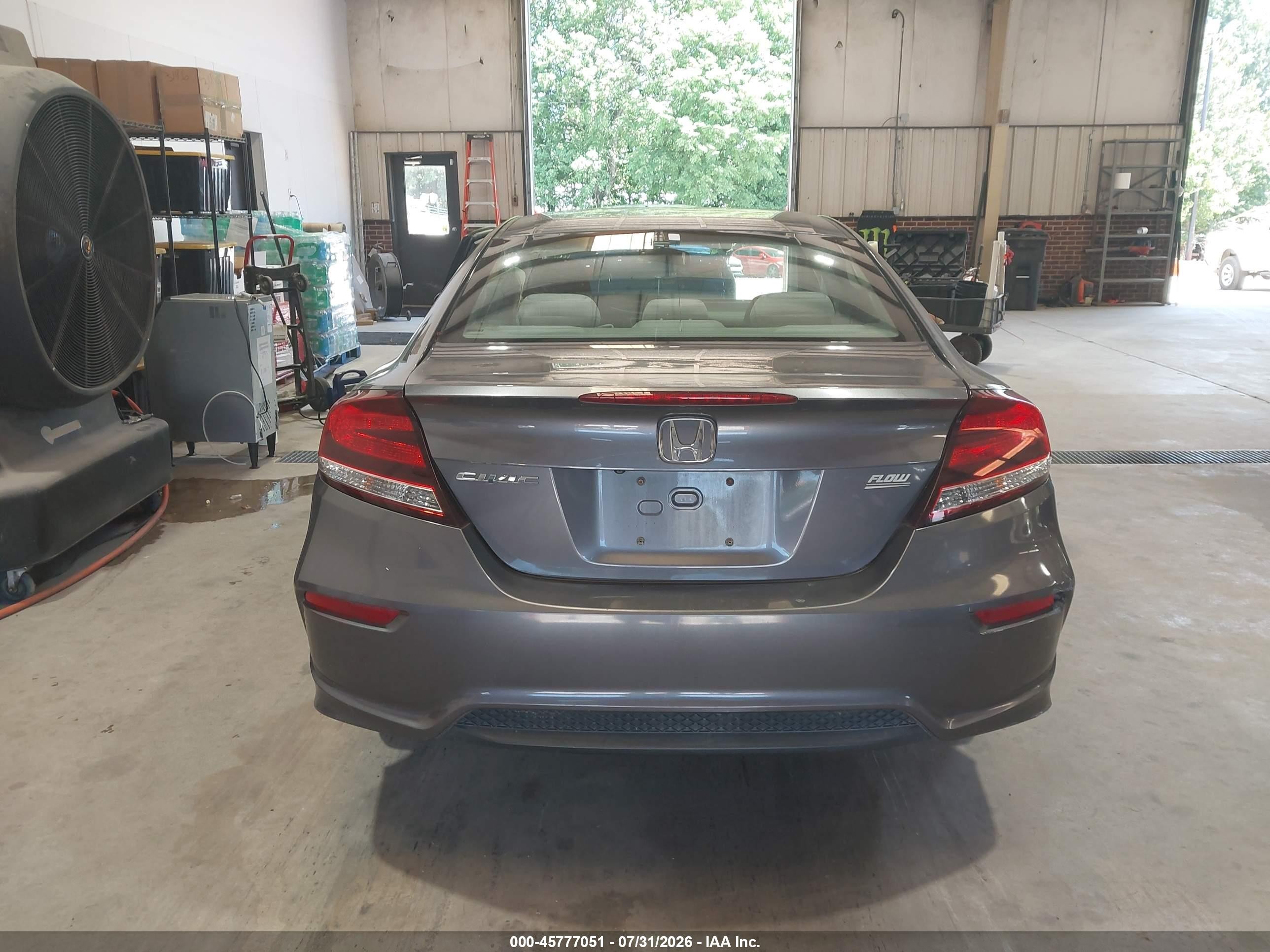 2014 Honda Civic Ex Серый vin: 2HGFG3B83EH522149