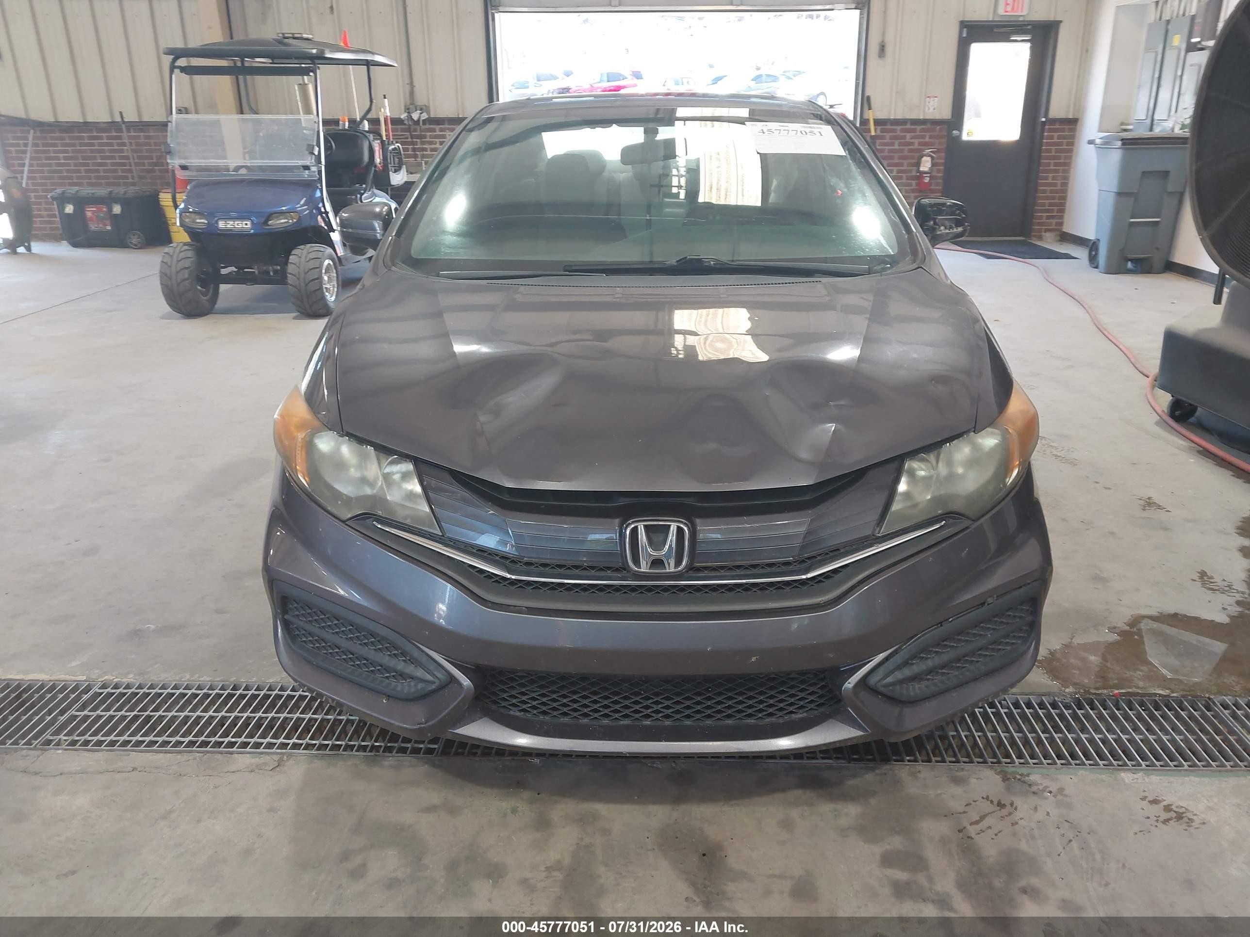 2014 Honda Civic Ex Серый vin: 2HGFG3B83EH522149