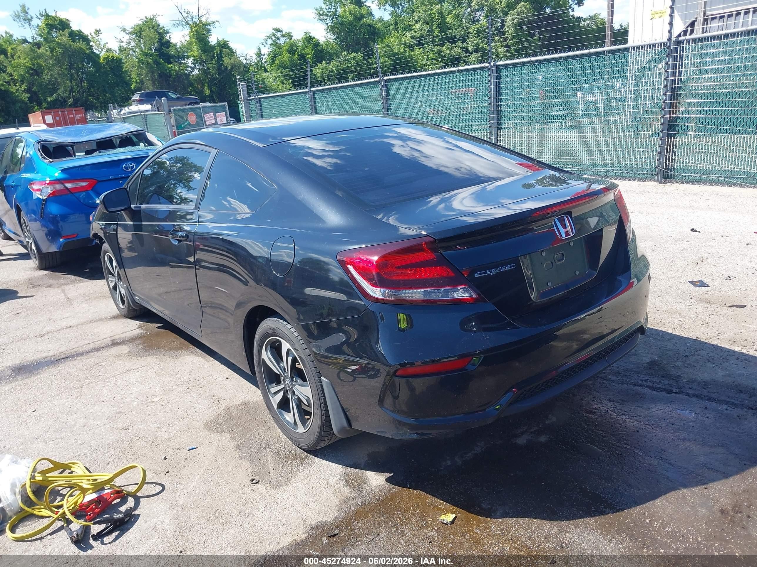 2014 Honda Civic Ex Black vin: 2HGFG3B83EH523799
