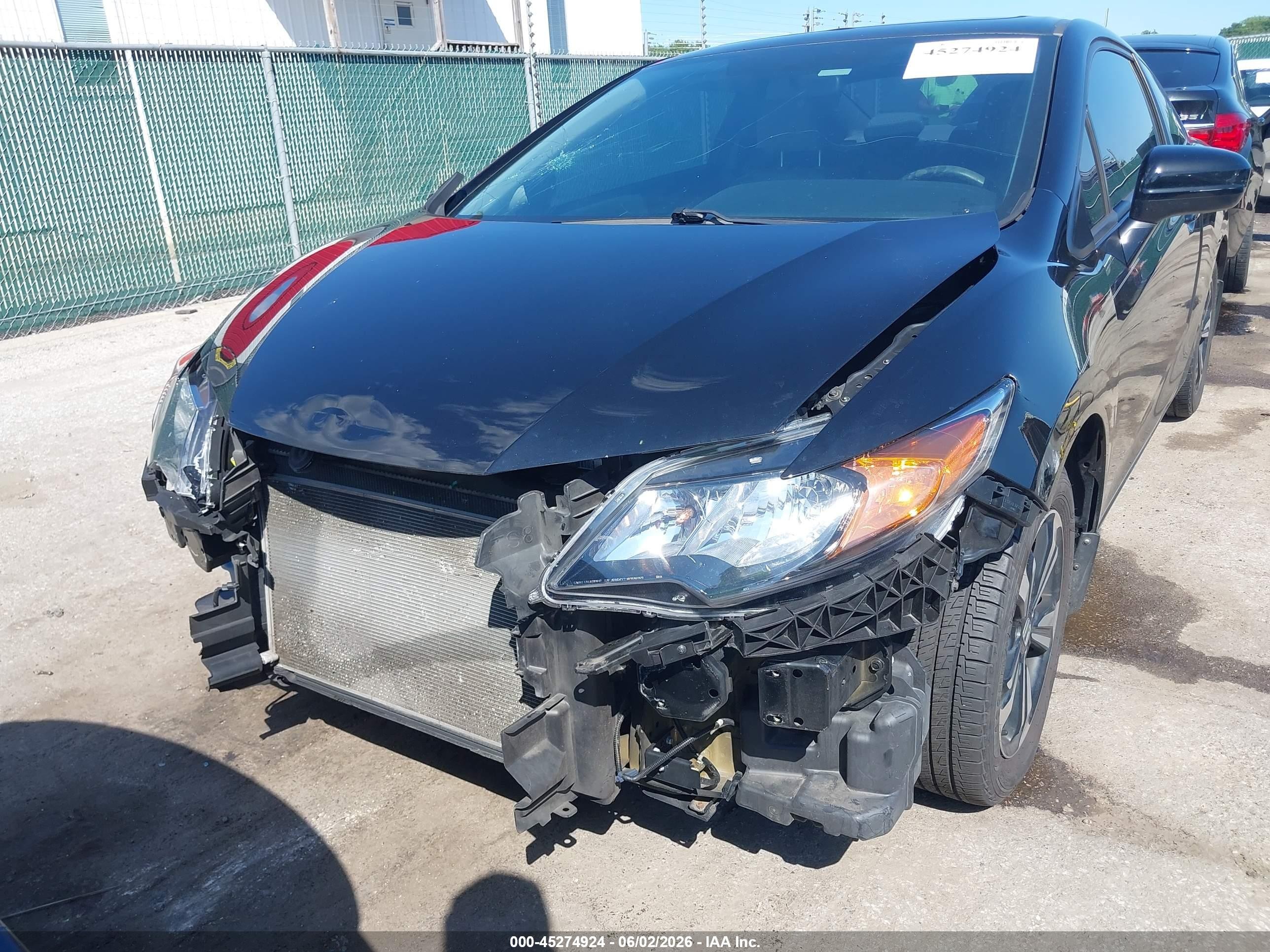 2014 Honda Civic Ex Black vin: 2HGFG3B83EH523799