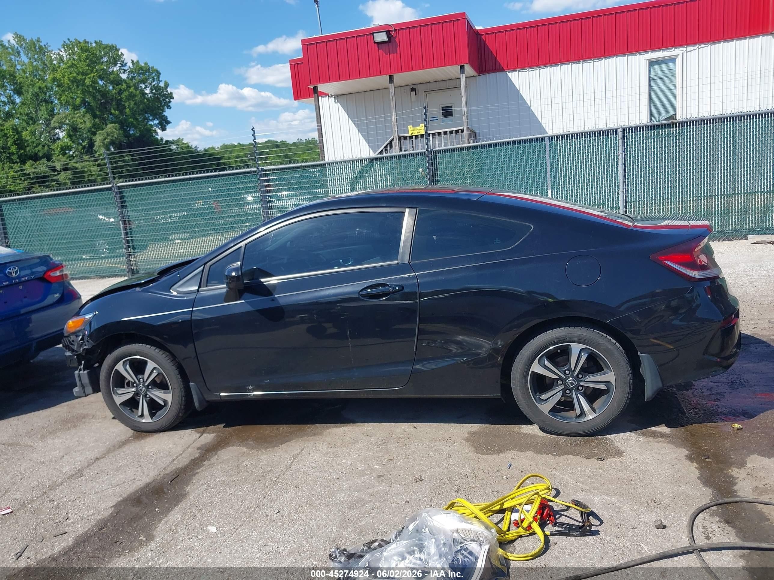 2014 Honda Civic Ex Black vin: 2HGFG3B83EH523799