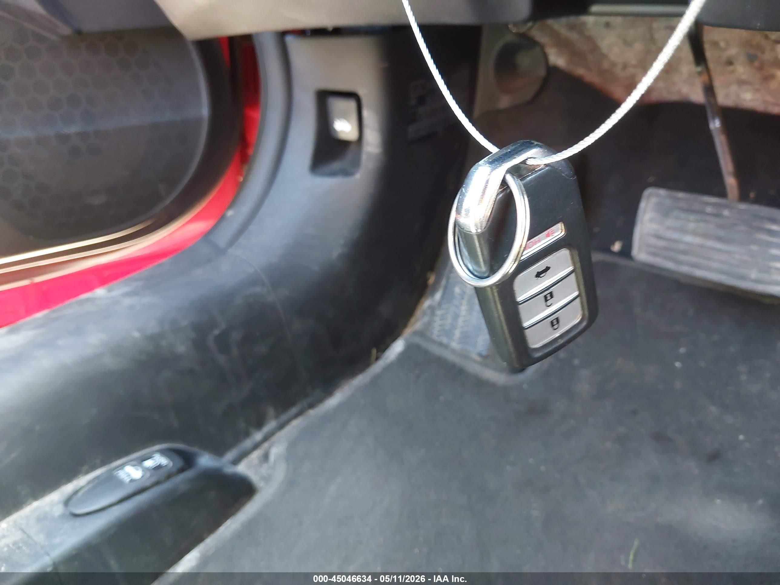 2015 Honda Civic Ex Красный vin: 2HGFG3B83FH506275