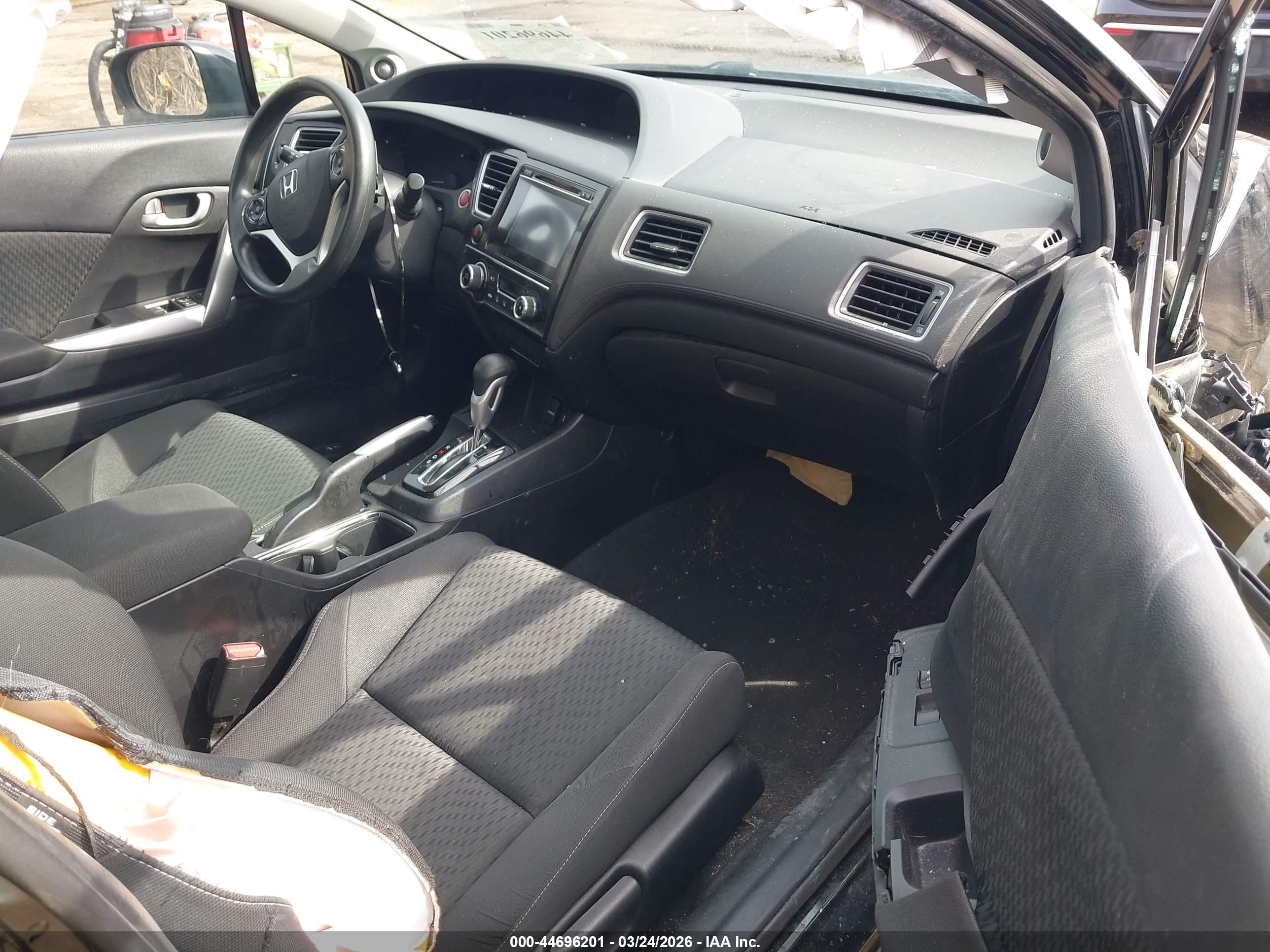 2015 Honda Civic Ex Black vin: 2HGFG3B83FH515347