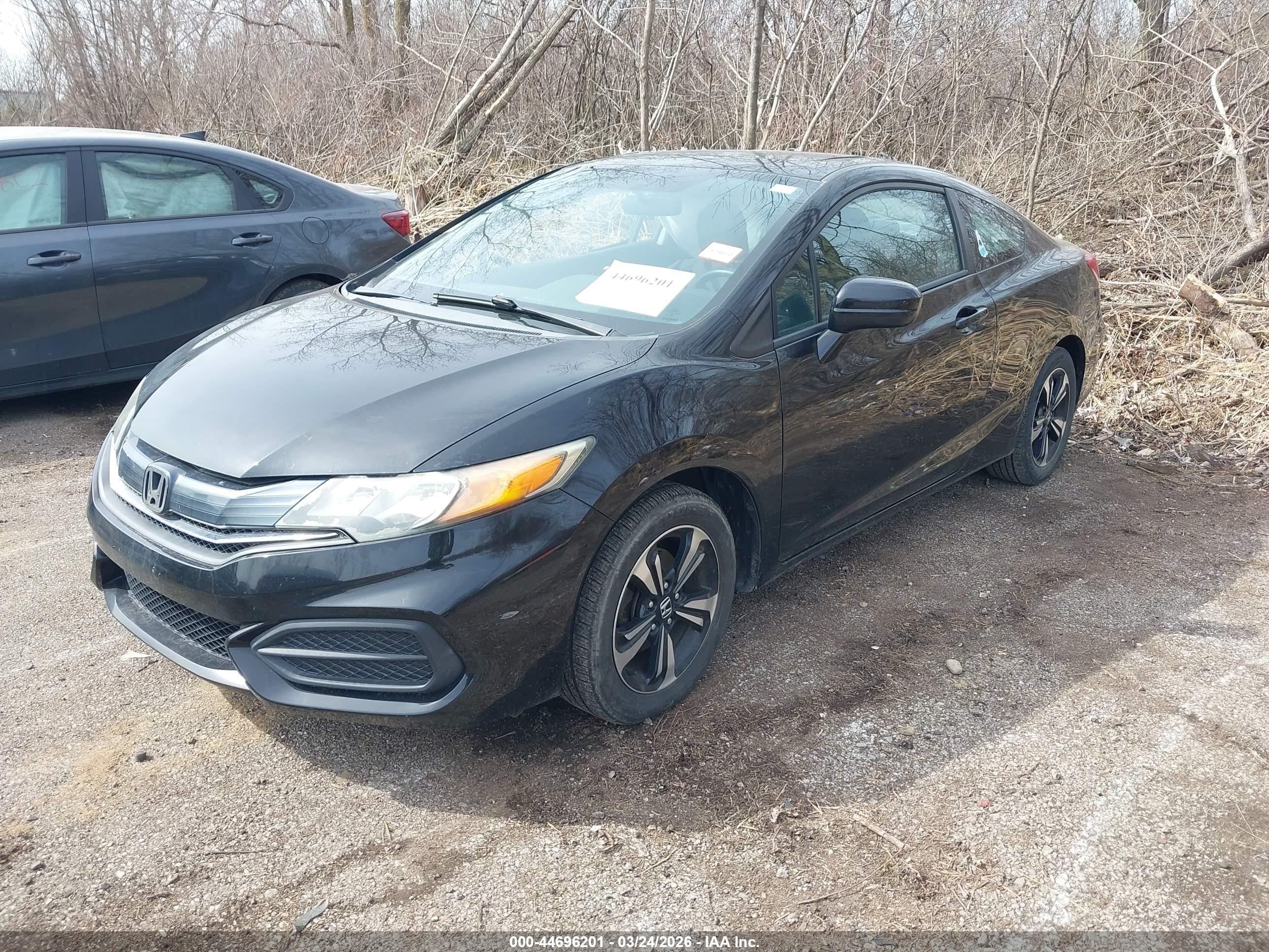 2015 Honda Civic Ex Black vin: 2HGFG3B83FH515347