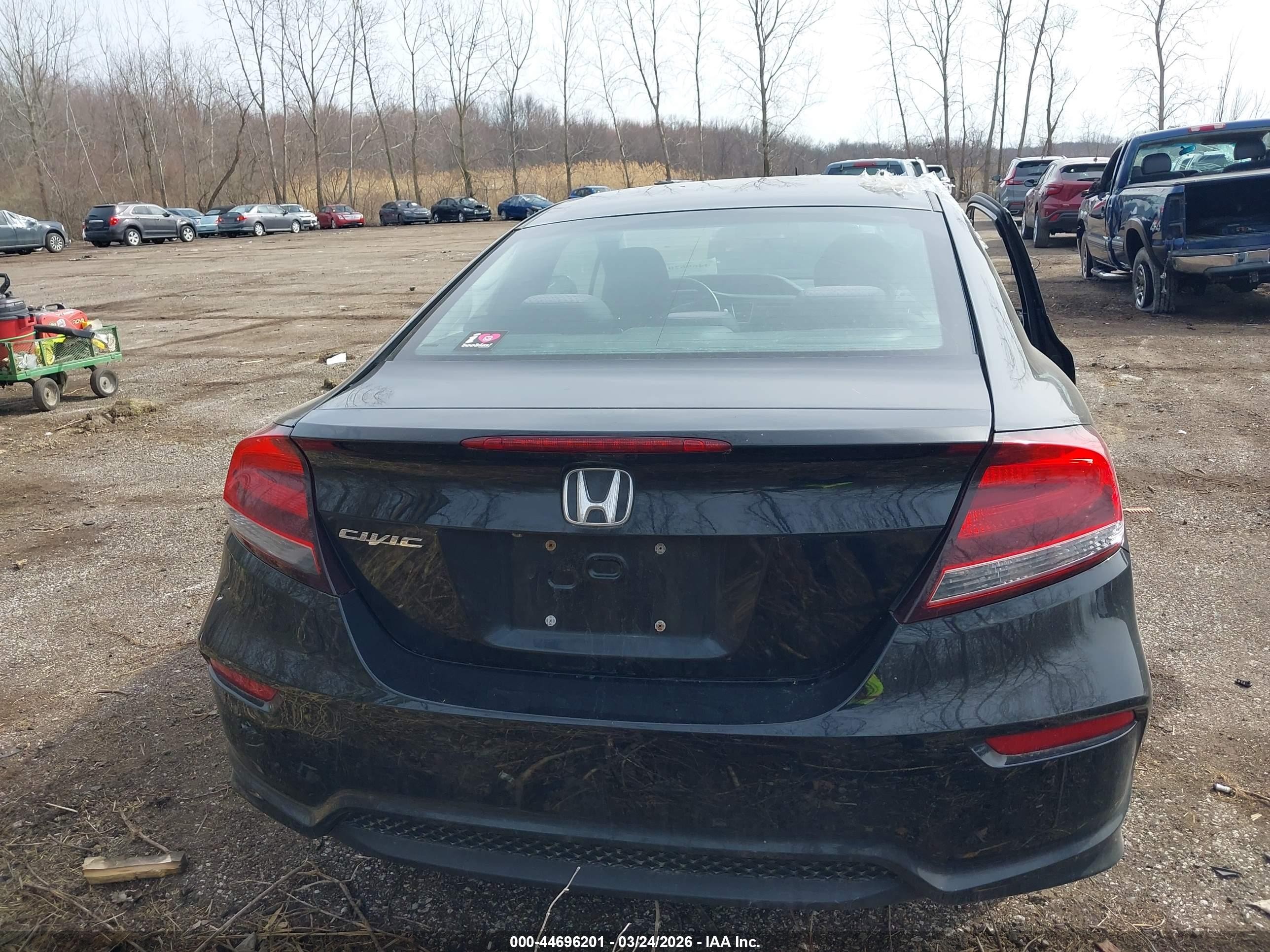 2015 Honda Civic Ex Black vin: 2HGFG3B83FH515347