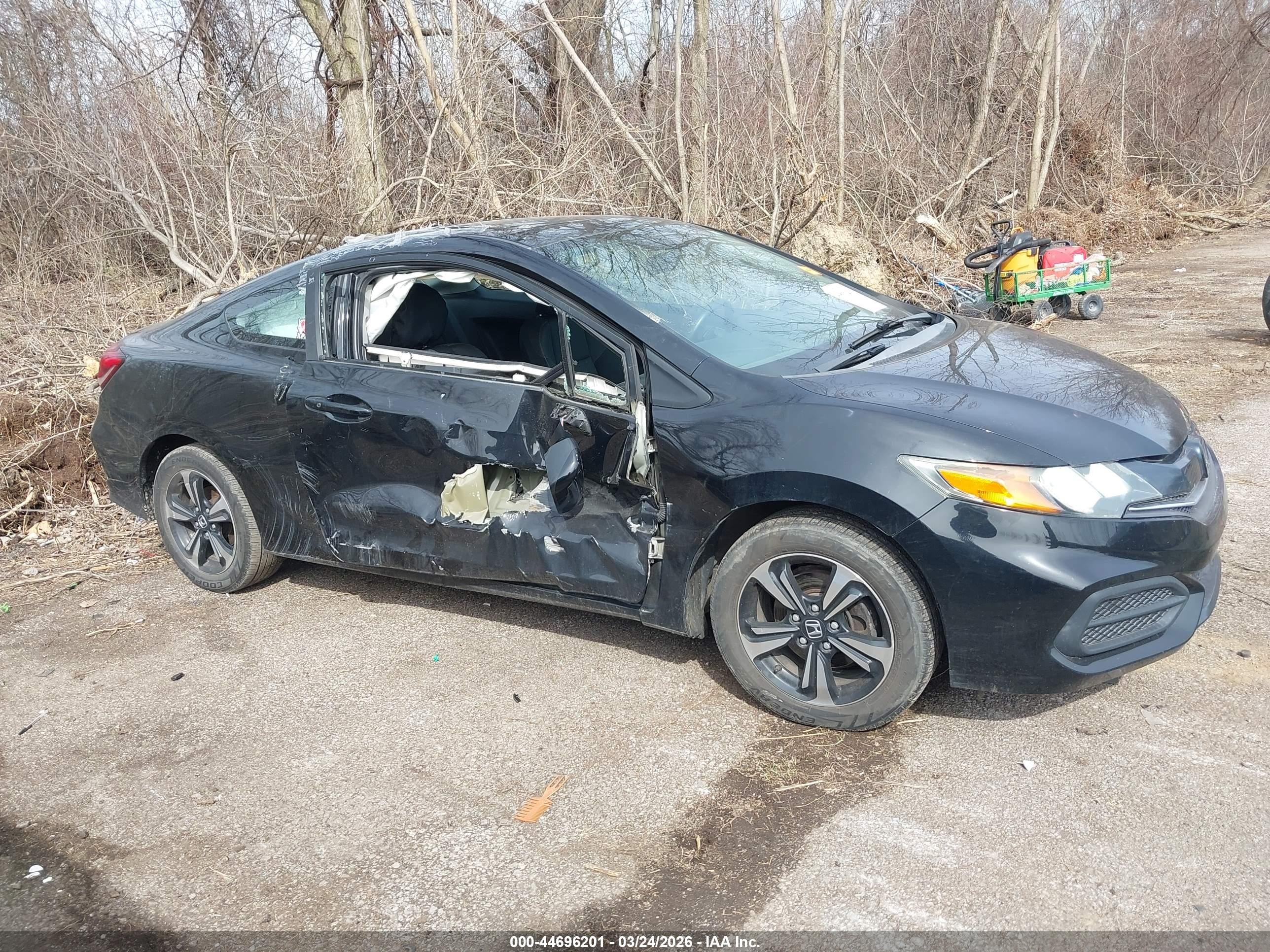 2015 Honda Civic Ex Black vin: 2HGFG3B83FH515347