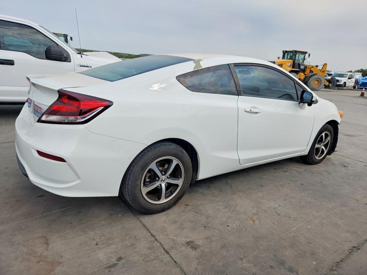 2015 Honda Civic Ex White vin: 2HGFG3B83FH516126