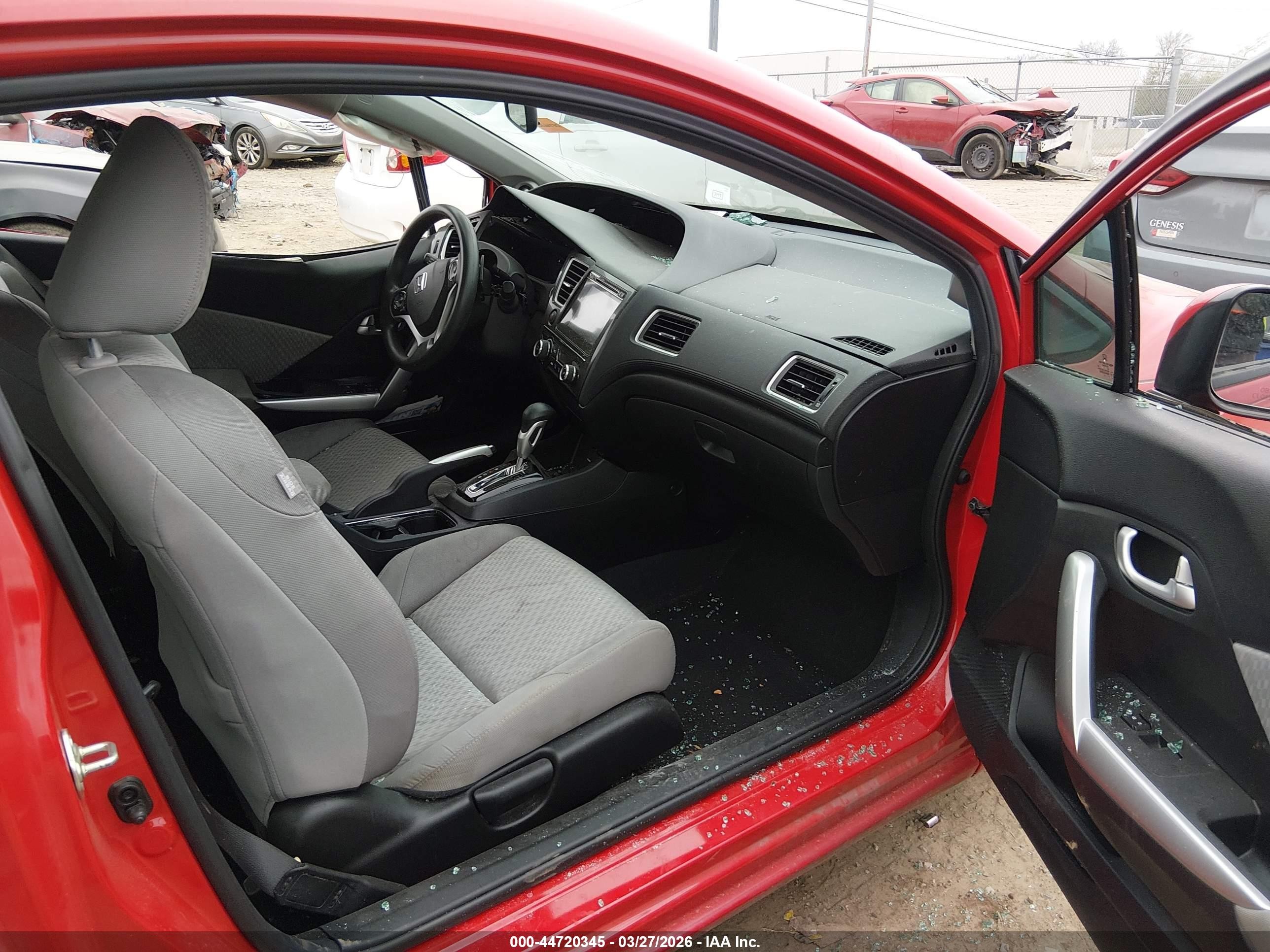 2015 Honda Civic Ex Red vin: 2HGFG3B83FH531127