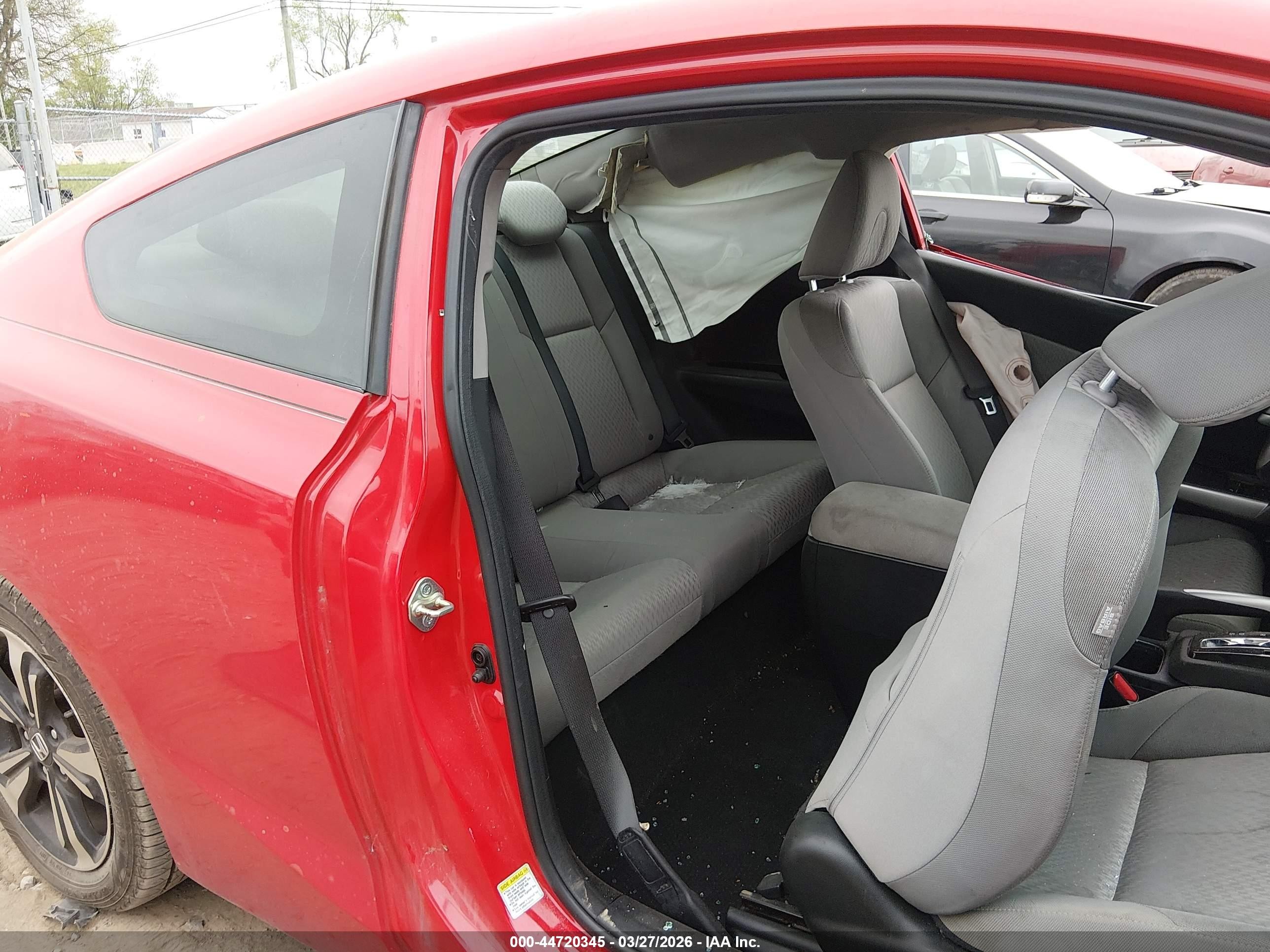 2015 Honda Civic Ex Red vin: 2HGFG3B83FH531127