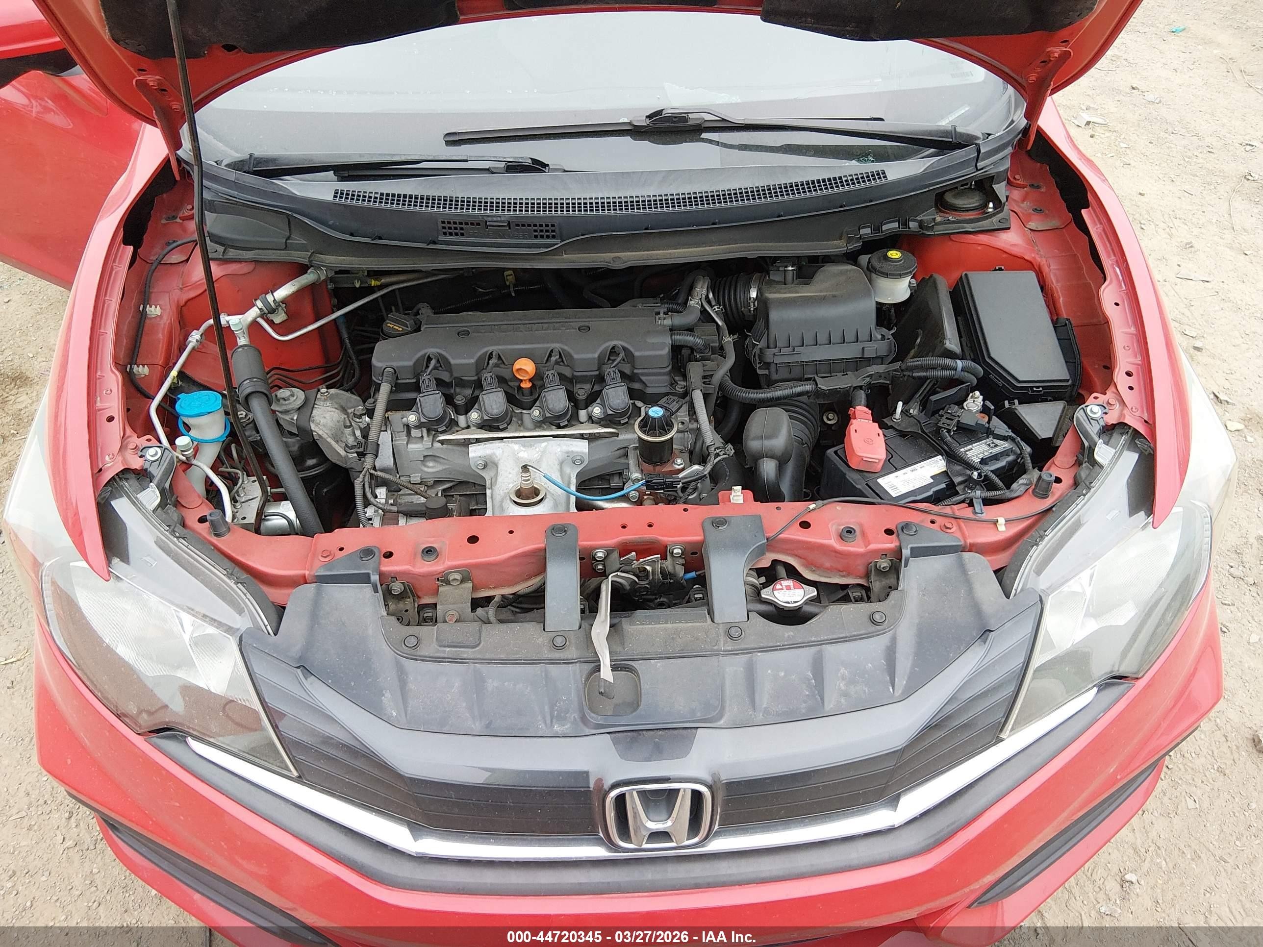 2015 Honda Civic Ex Red vin: 2HGFG3B83FH531127