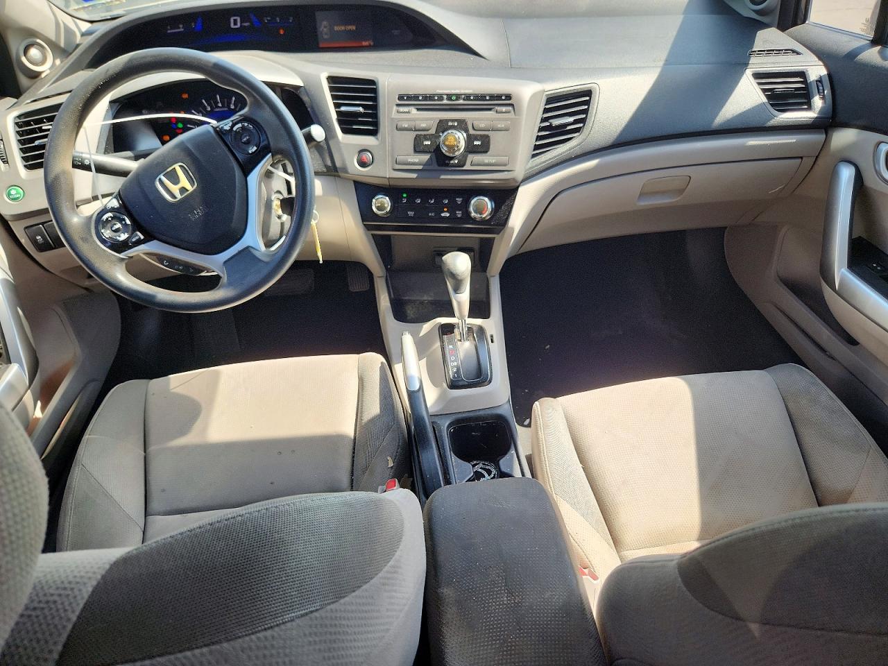 2012 Honda Civic Ex Gray vin: 2HGFG3B84CH502957