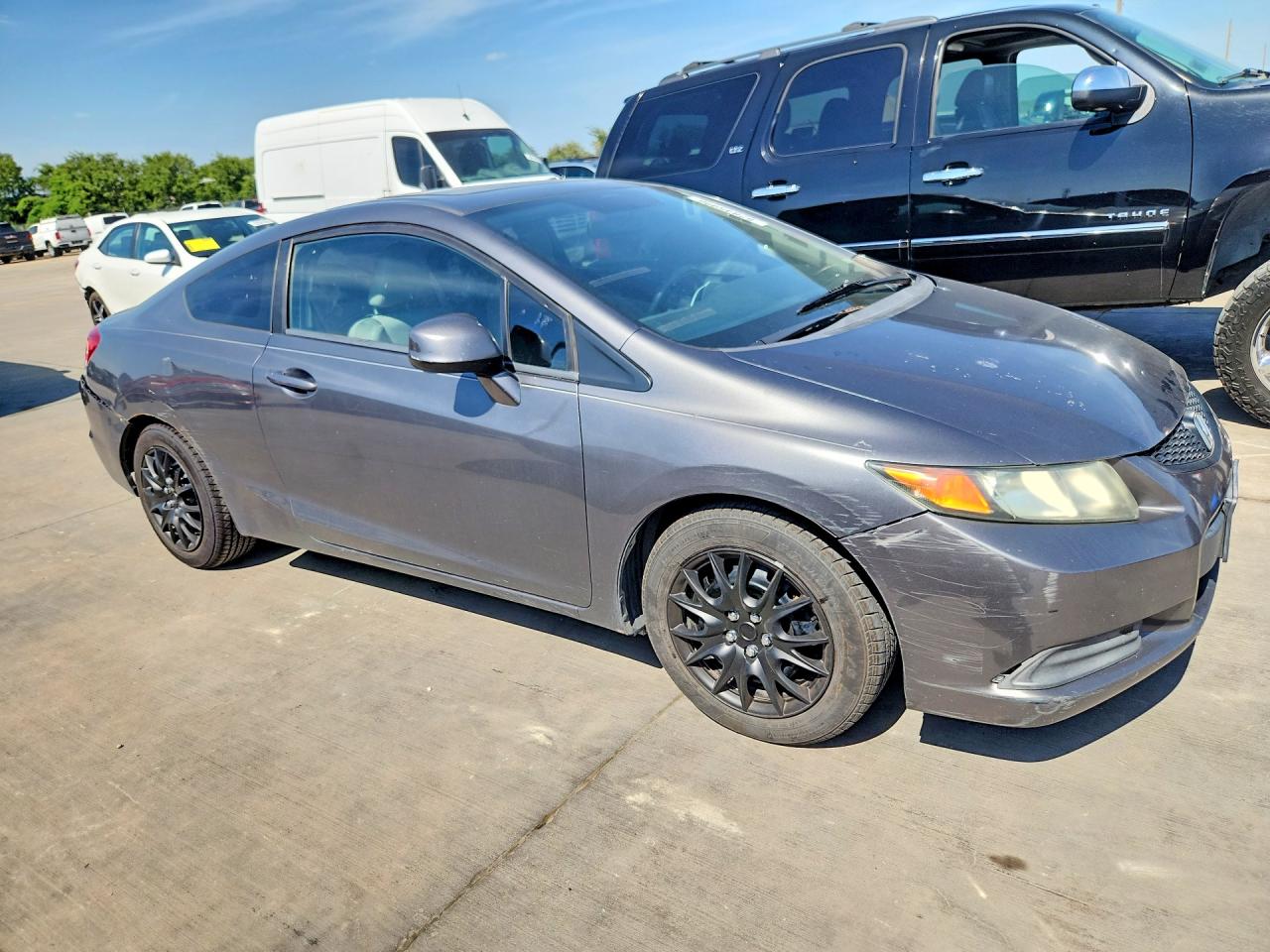 2012 Honda Civic Ex Gray vin: 2HGFG3B84CH502957