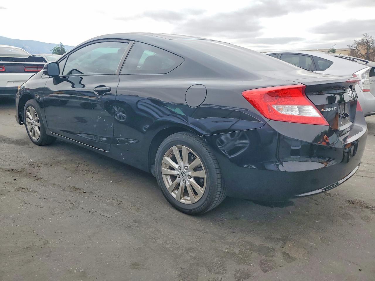 2012 Honda Civic Ex Black vin: 2HGFG3B84CH517233