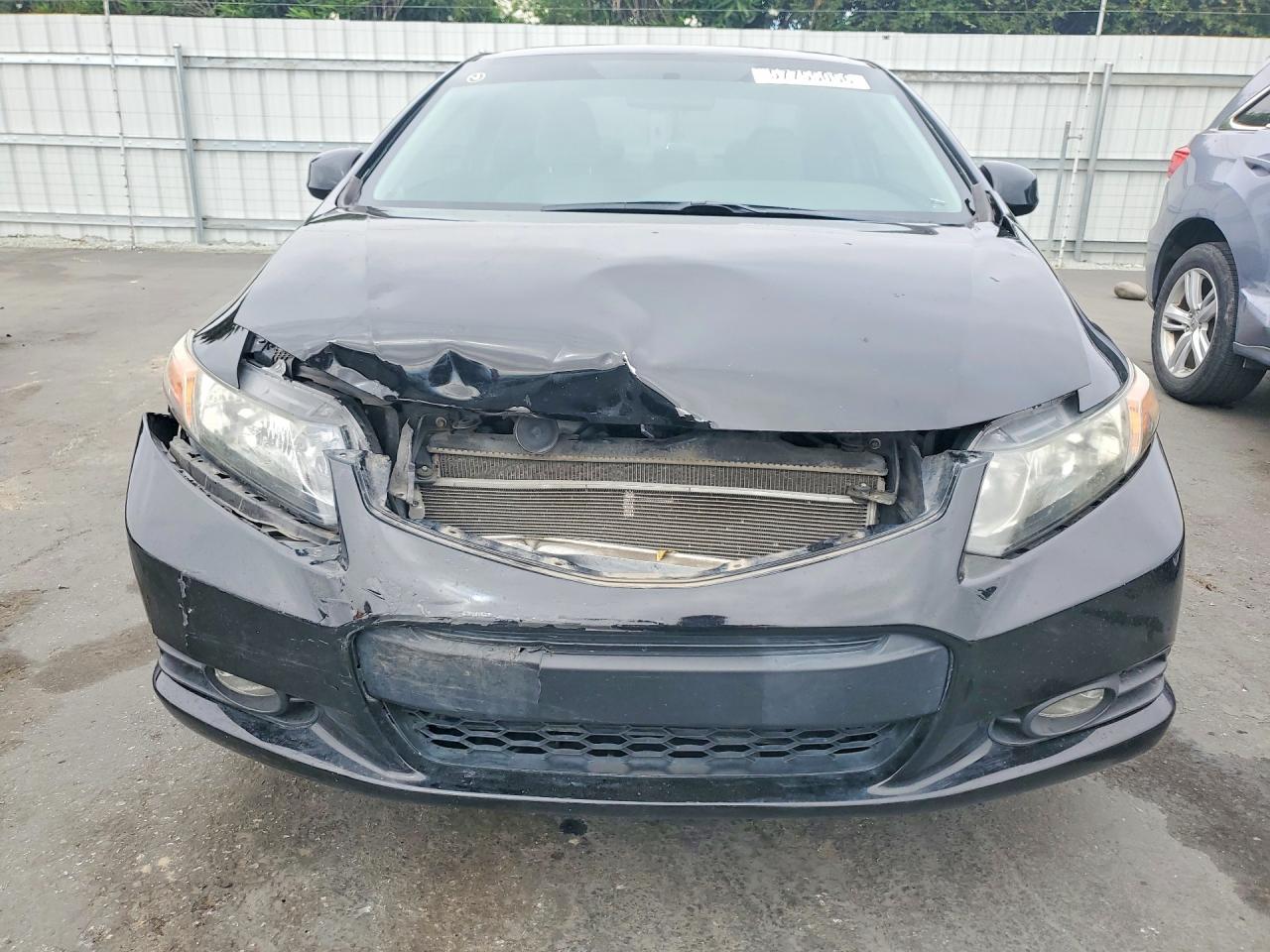 2012 Honda Civic Ex Black vin: 2HGFG3B84CH517233