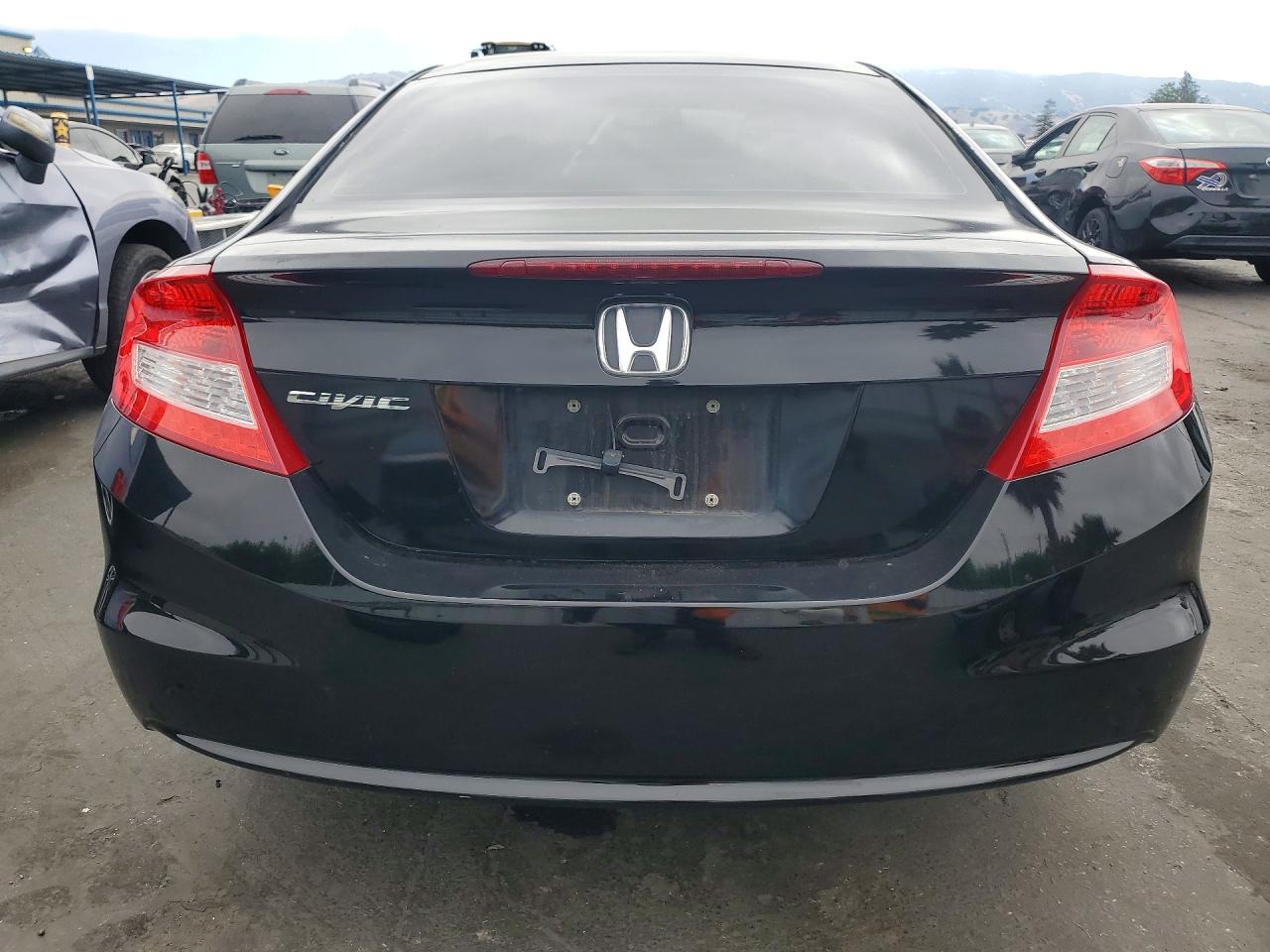 2012 Honda Civic Ex Black vin: 2HGFG3B84CH517233
