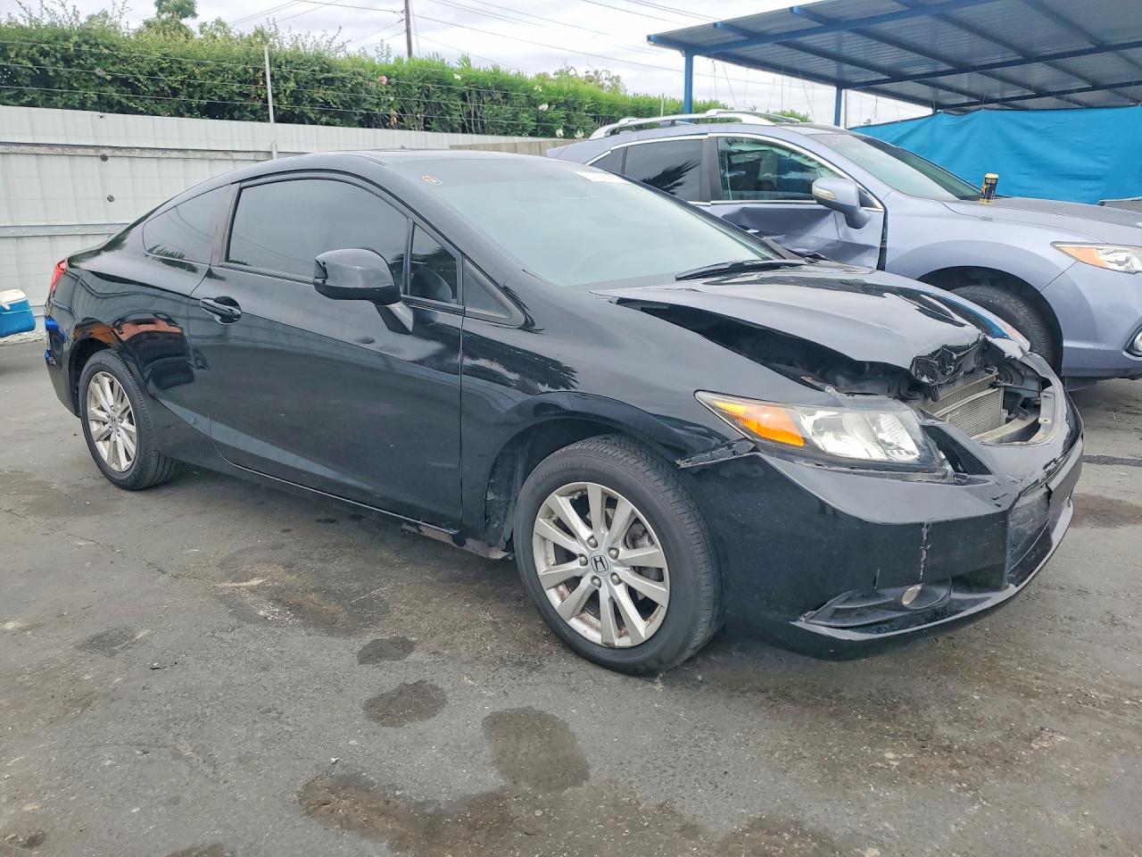 2012 Honda Civic Ex Black vin: 2HGFG3B84CH517233