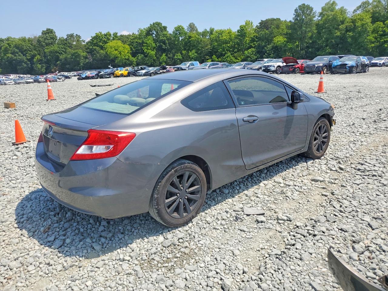 2012 Honda Civic Ex Charcoal vin: 2HGFG3B84CH523064