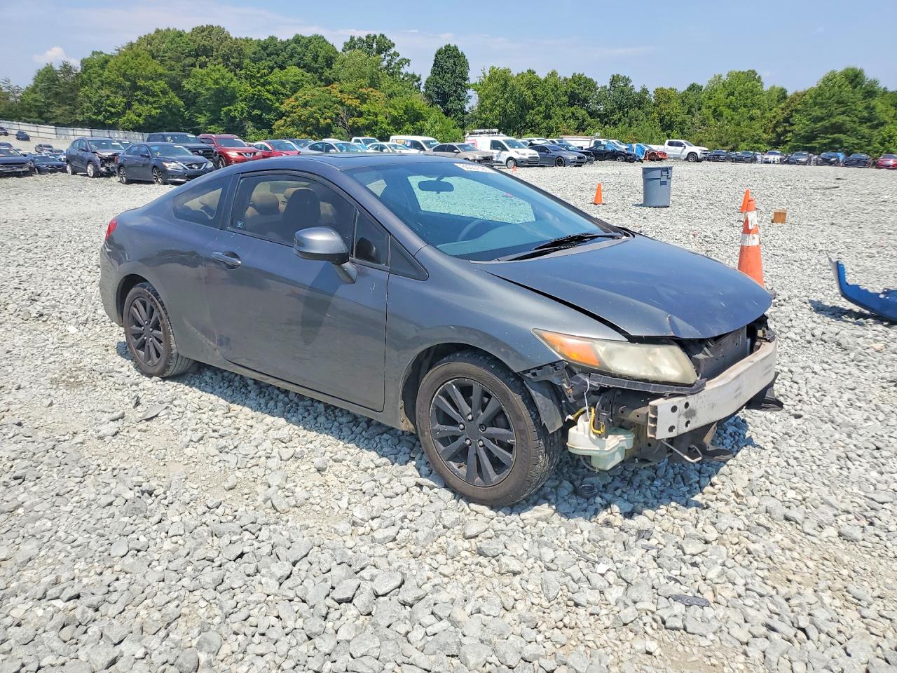 2012 Honda Civic Ex Charcoal vin: 2HGFG3B84CH523064