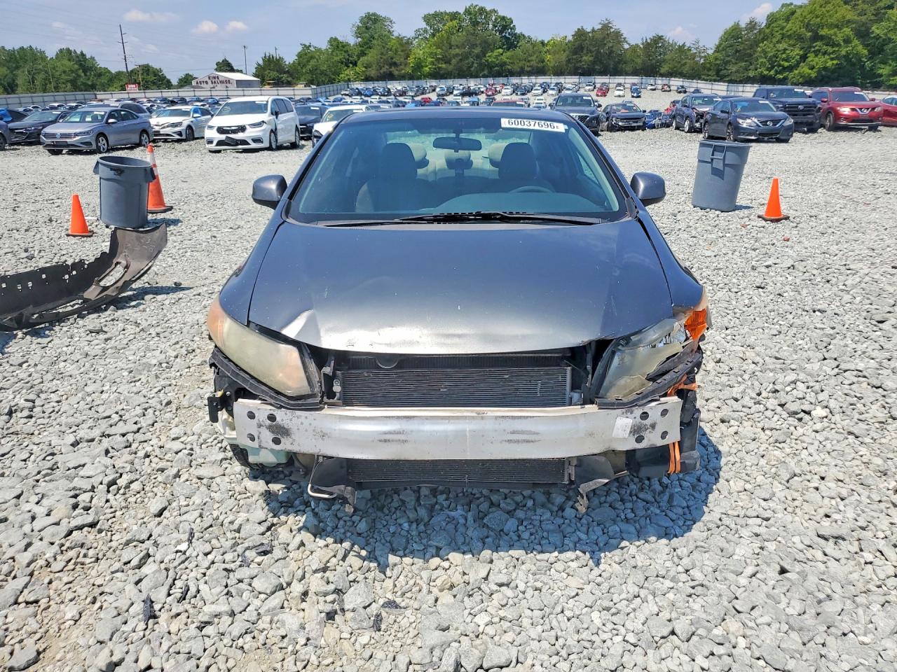 2012 Honda Civic Ex Charcoal vin: 2HGFG3B84CH523064