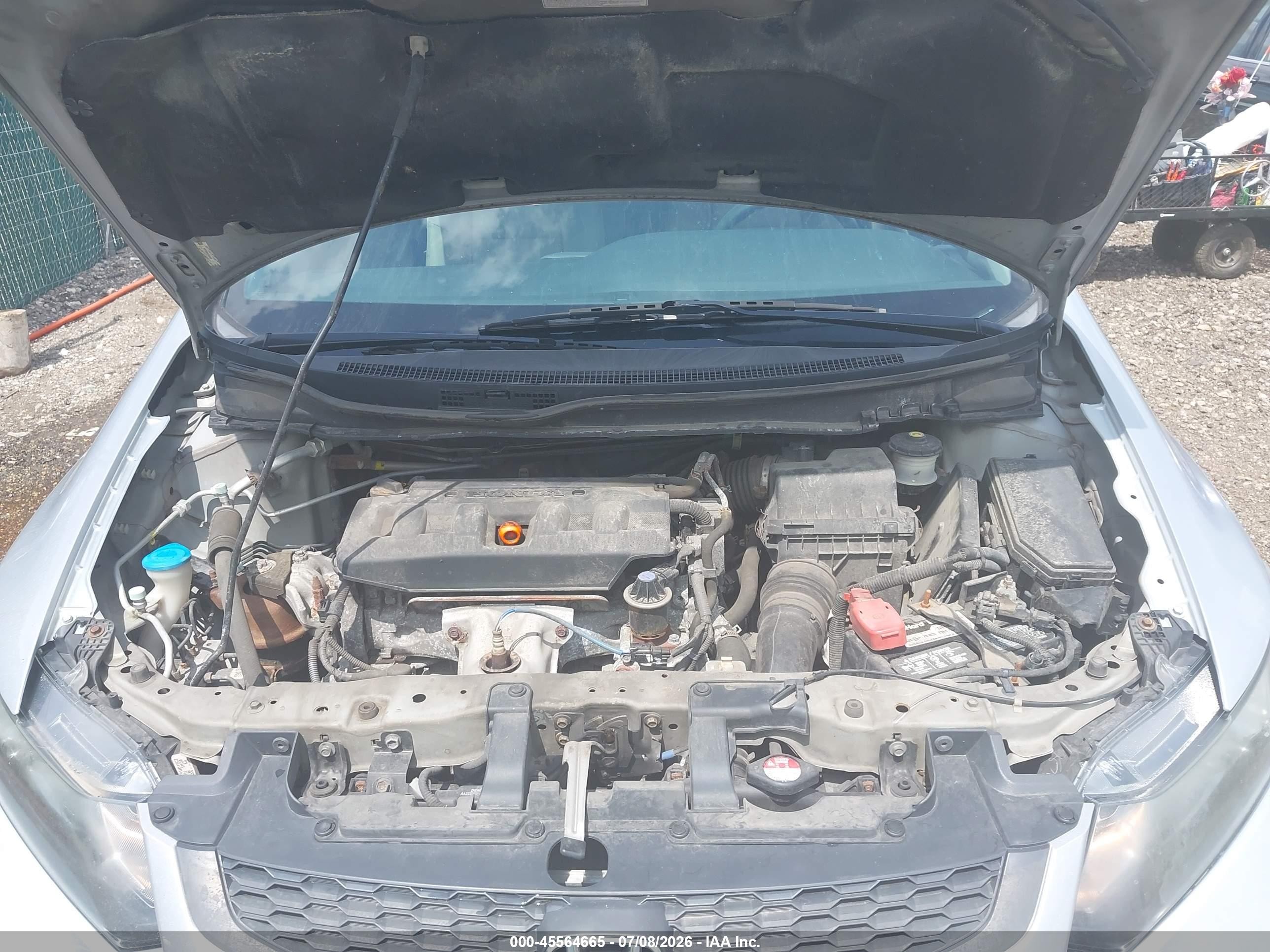 2012 Honda Civic Ex Silver vin: 2HGFG3B84CH548630