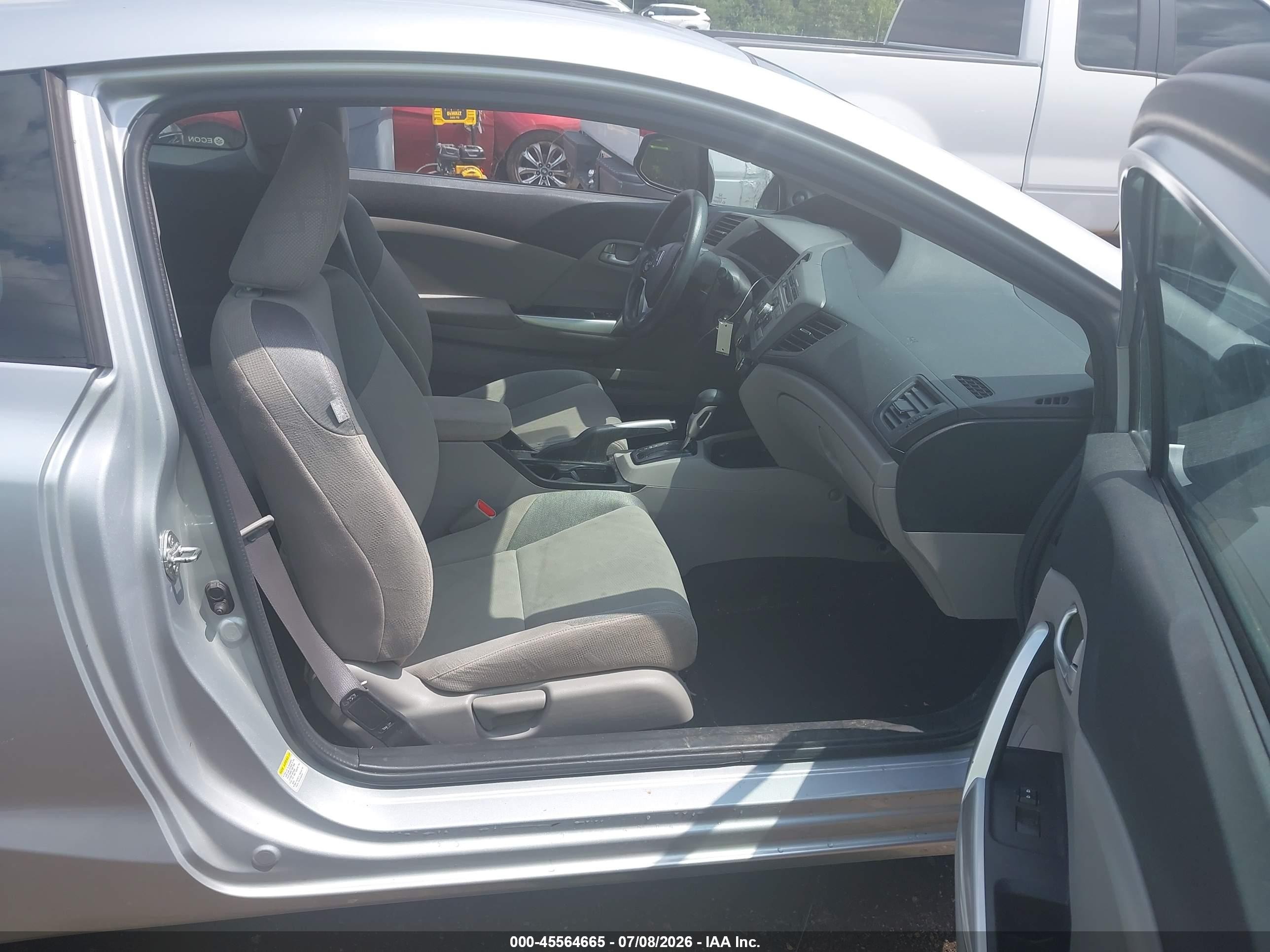 2012 Honda Civic Ex Silver vin: 2HGFG3B84CH548630