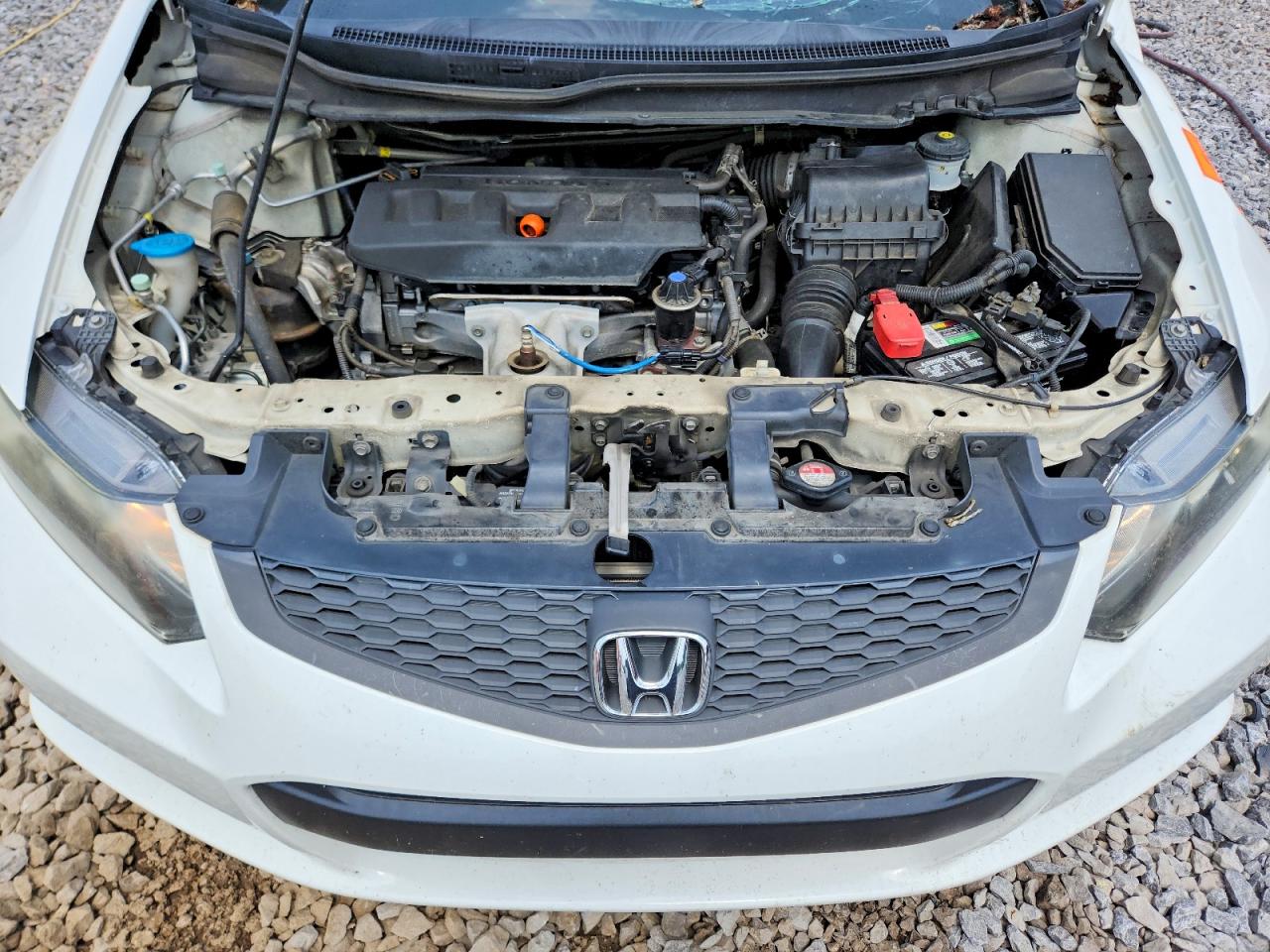 2012 Honda Civic Ex White vin: 2HGFG3B84CH556095