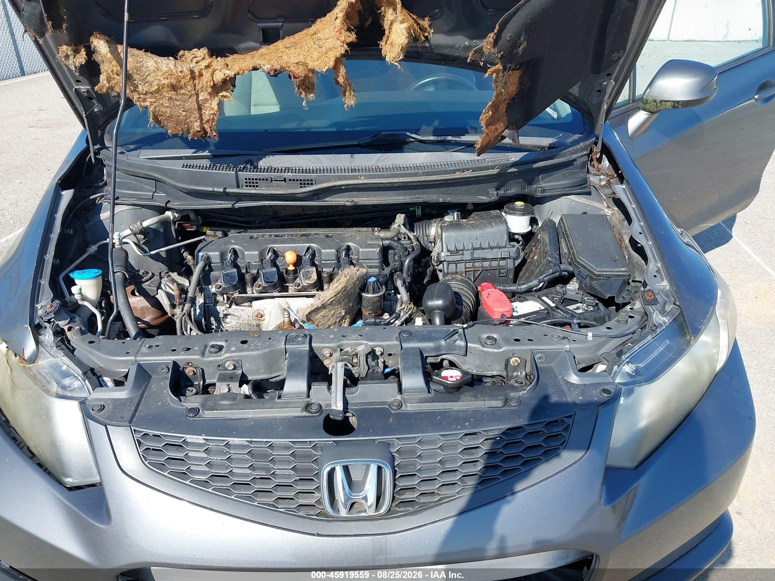 2013 Honda Civic Ex Gray vin: 2HGFG3B84DH501650