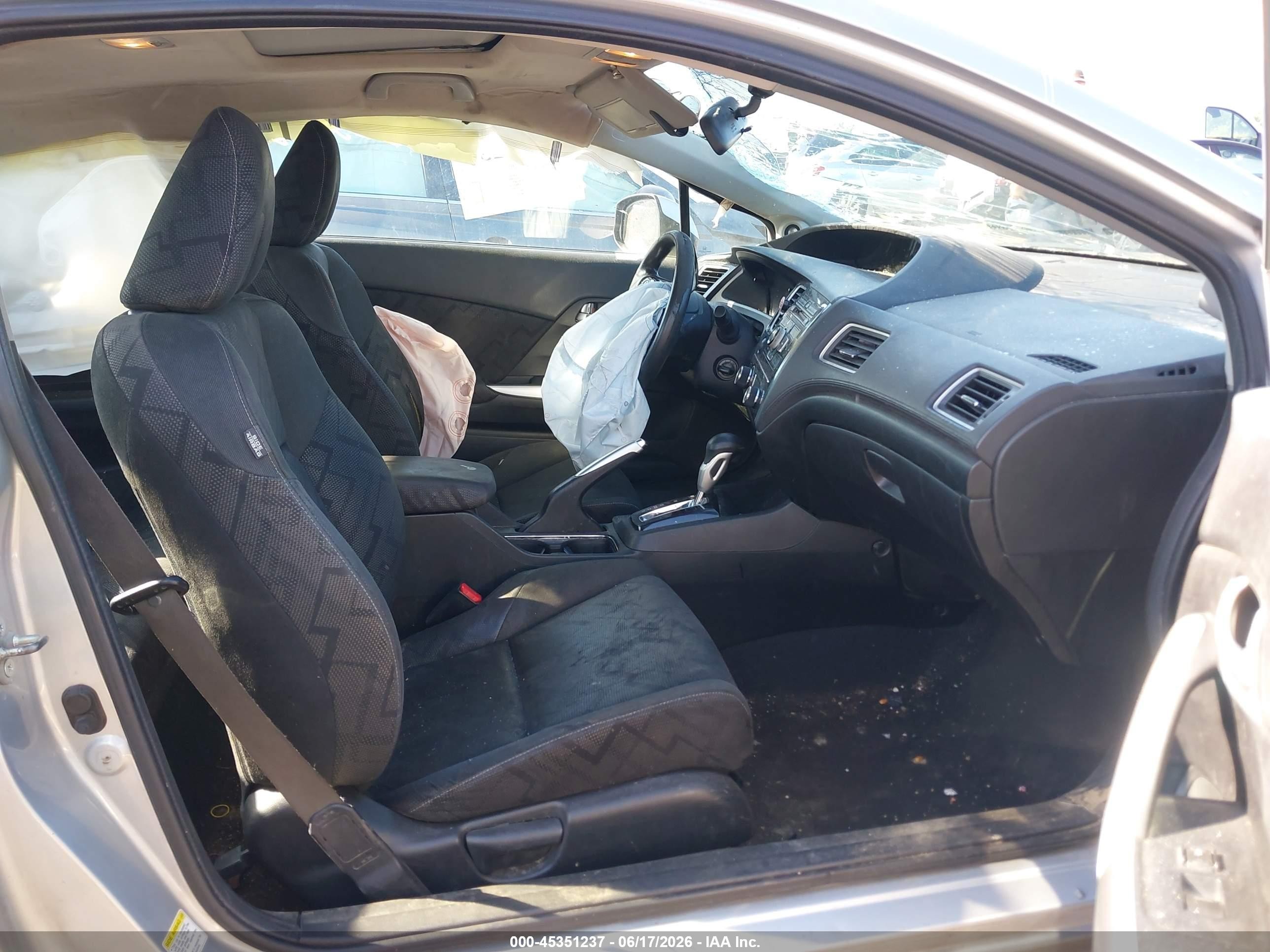 2013 Honda Civic Ex Серебряный vin: 2HGFG3B84DH505908
