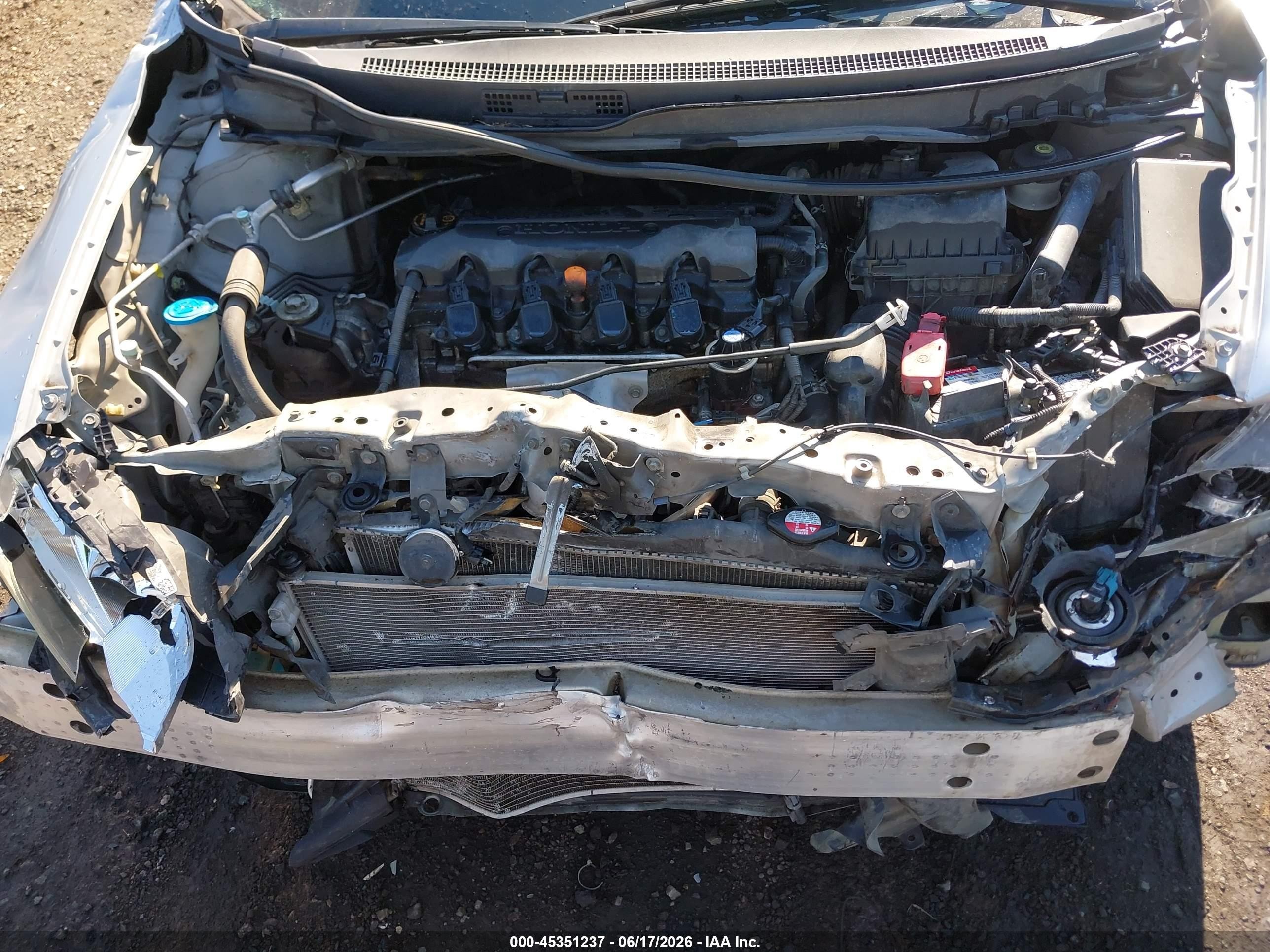 2013 Honda Civic Ex Серебряный vin: 2HGFG3B84DH505908