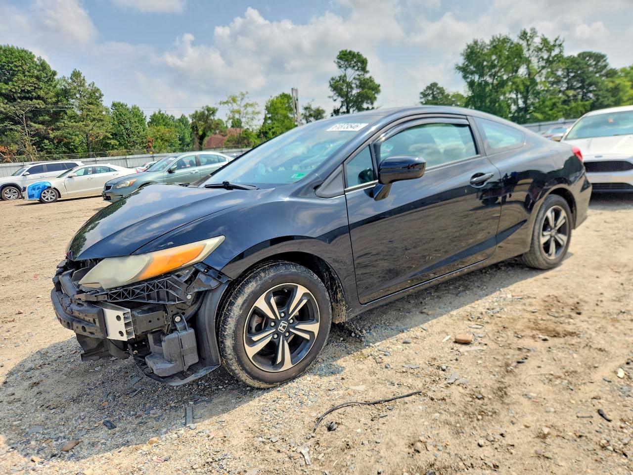 2015 Honda Civic Ex Black vin: 2HGFG3B84FH520301
