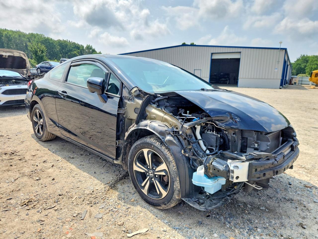 2015 Honda Civic Ex Black vin: 2HGFG3B84FH520301