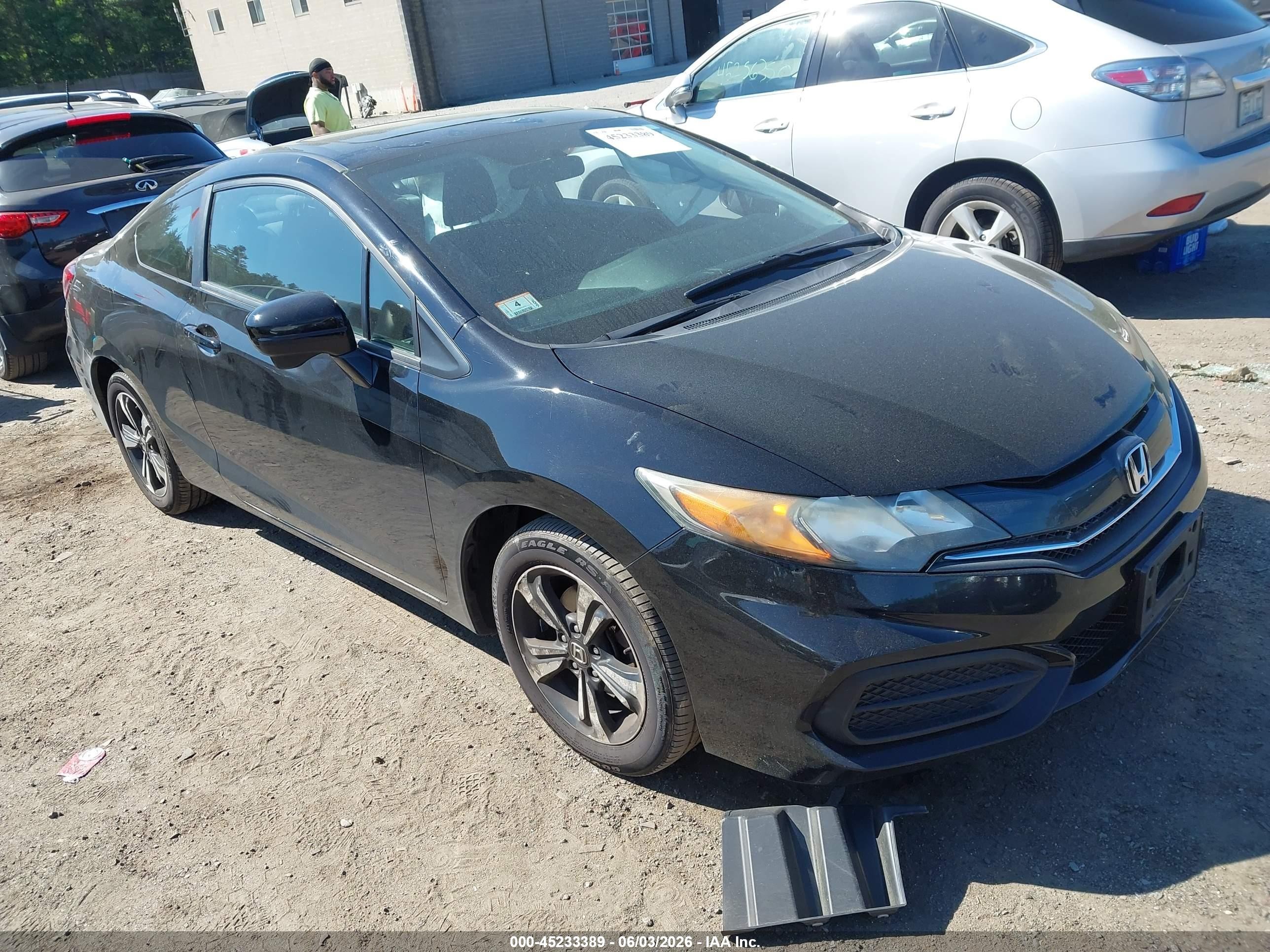 2015 Honda Civic Ex Black vin: 2HGFG3B84FH531962