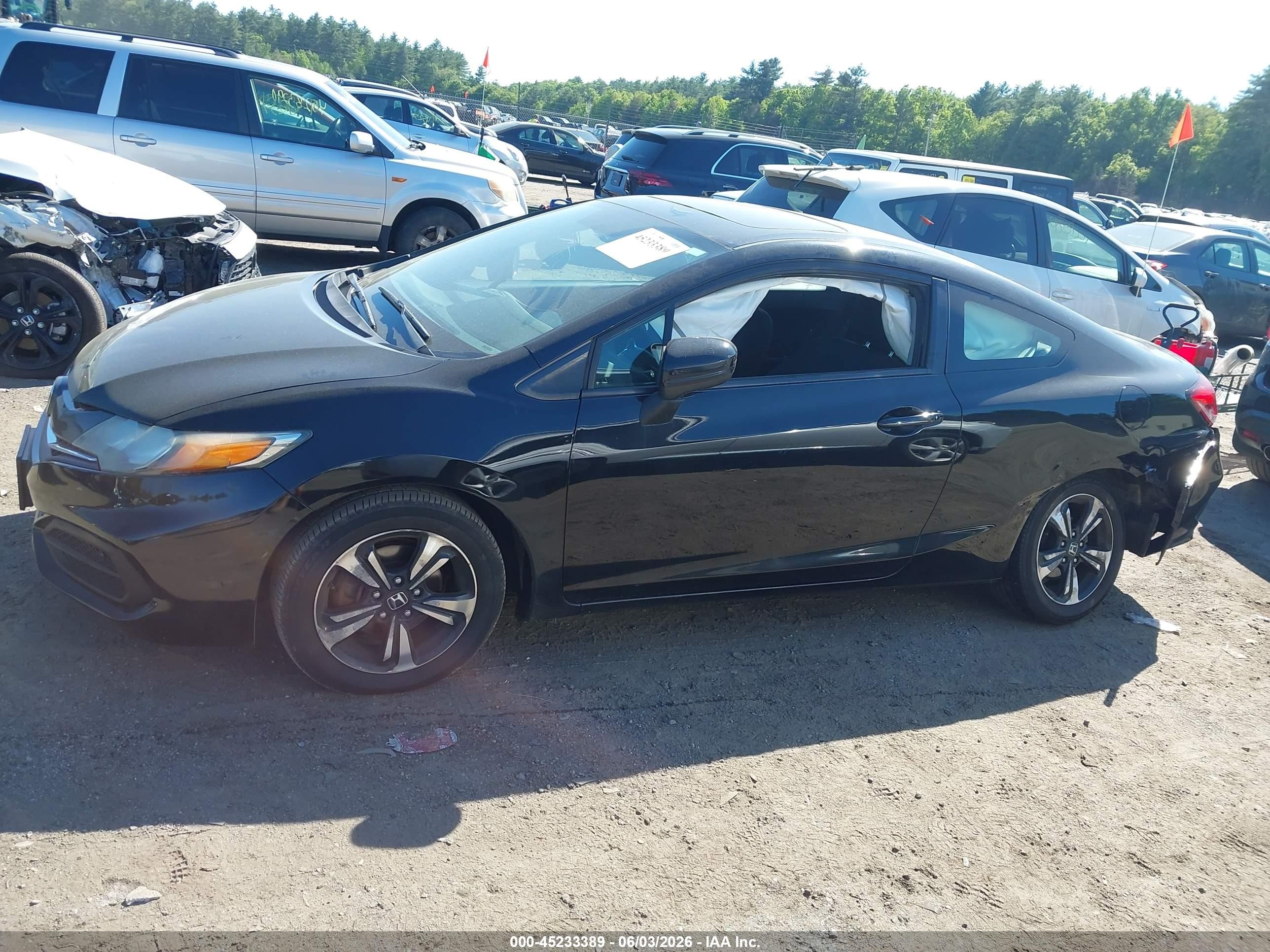 2015 Honda Civic Ex Black vin: 2HGFG3B84FH531962
