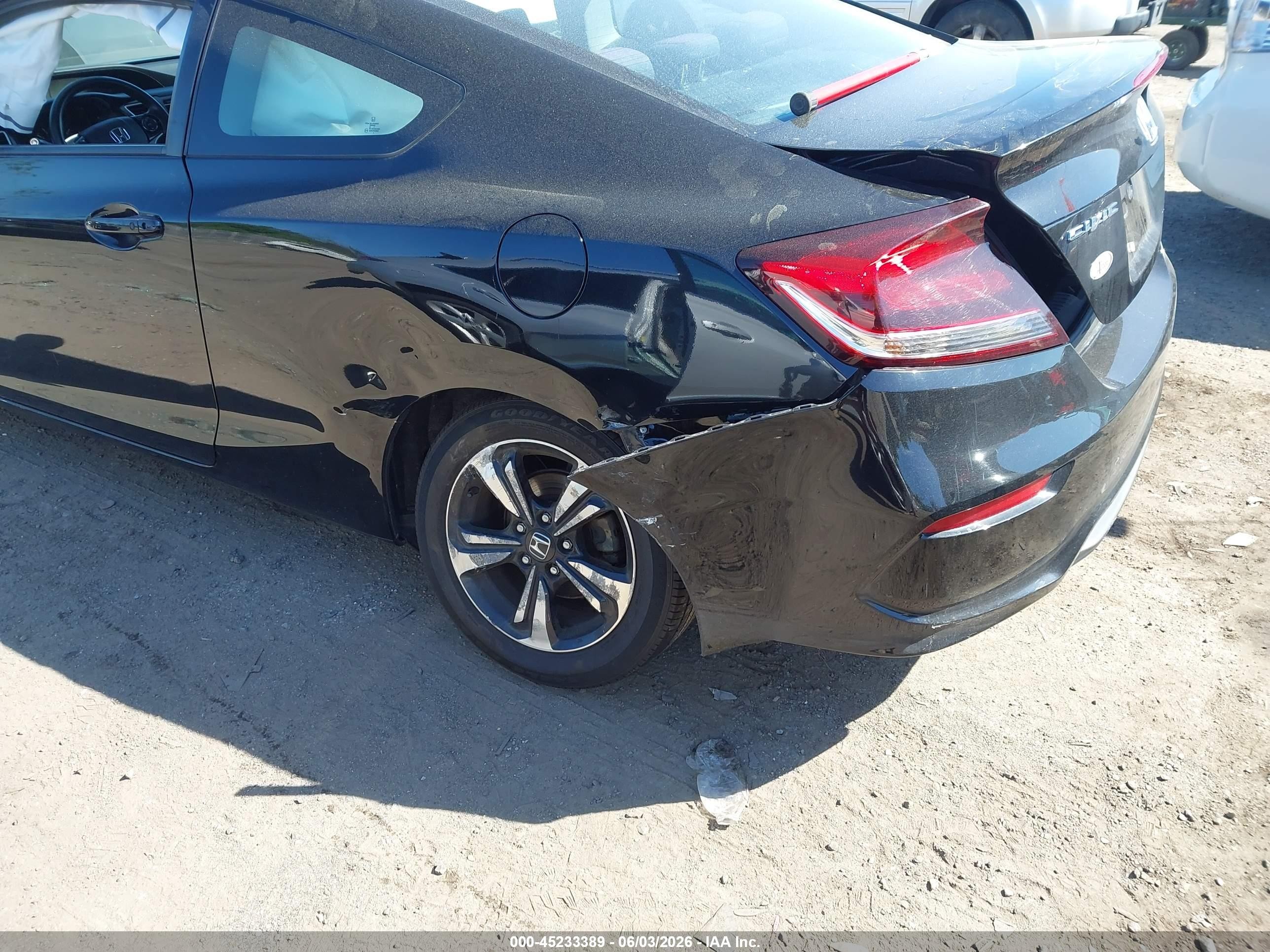 2015 Honda Civic Ex Black vin: 2HGFG3B84FH531962