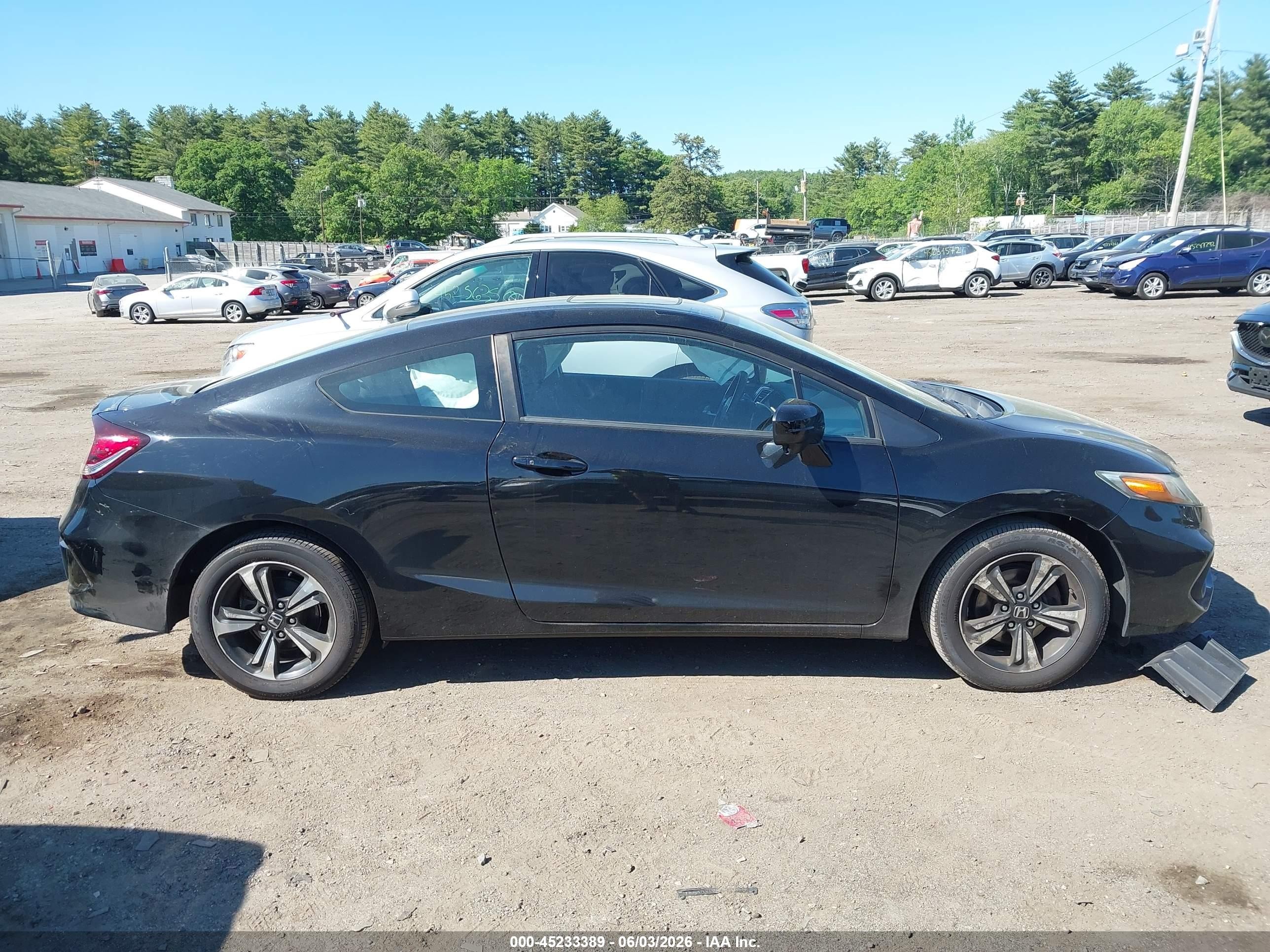 2015 Honda Civic Ex Black vin: 2HGFG3B84FH531962