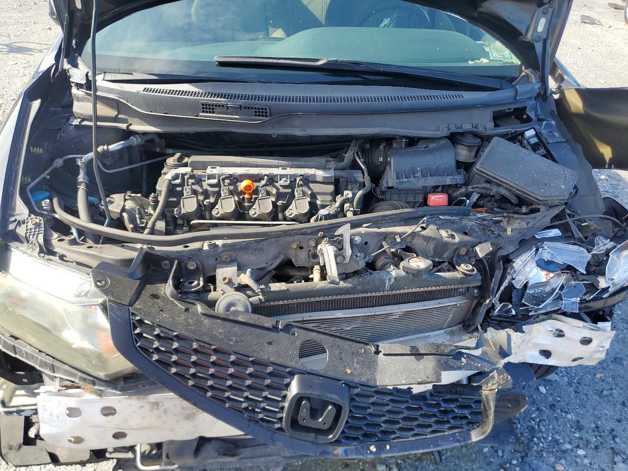 2012 Honda Civic Ex Черный vin: 2HGFG3B85CH501672