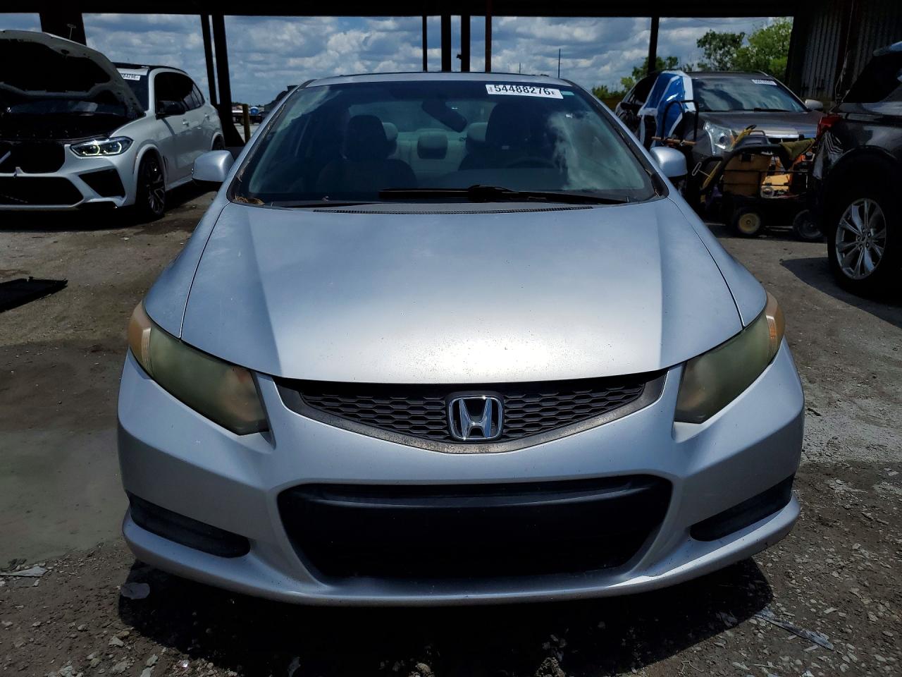 2012 Honda Civic Ex Silver vin: 2HGFG3B85CH515975