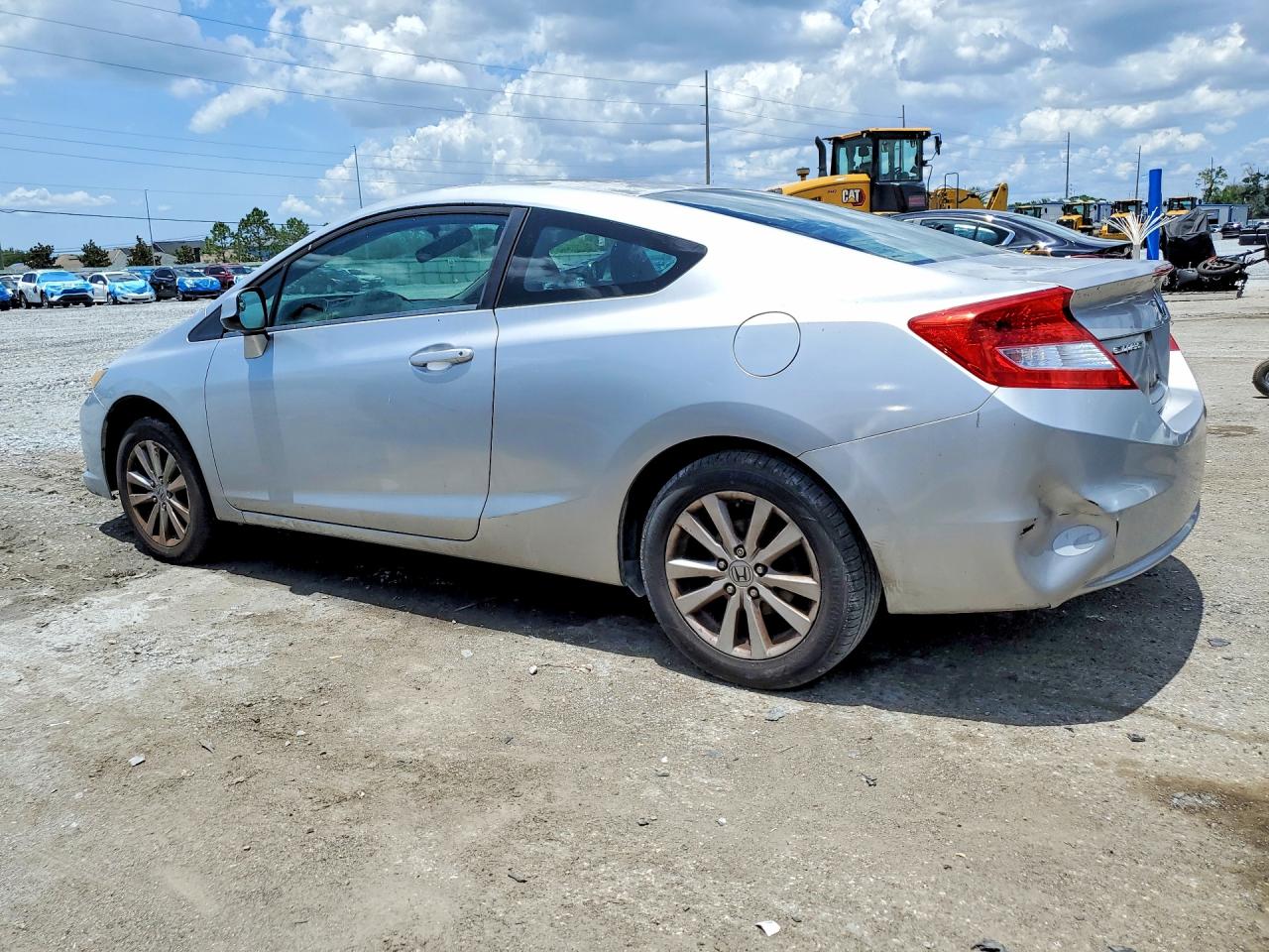 2012 Honda Civic Ex Silver vin: 2HGFG3B85CH515975