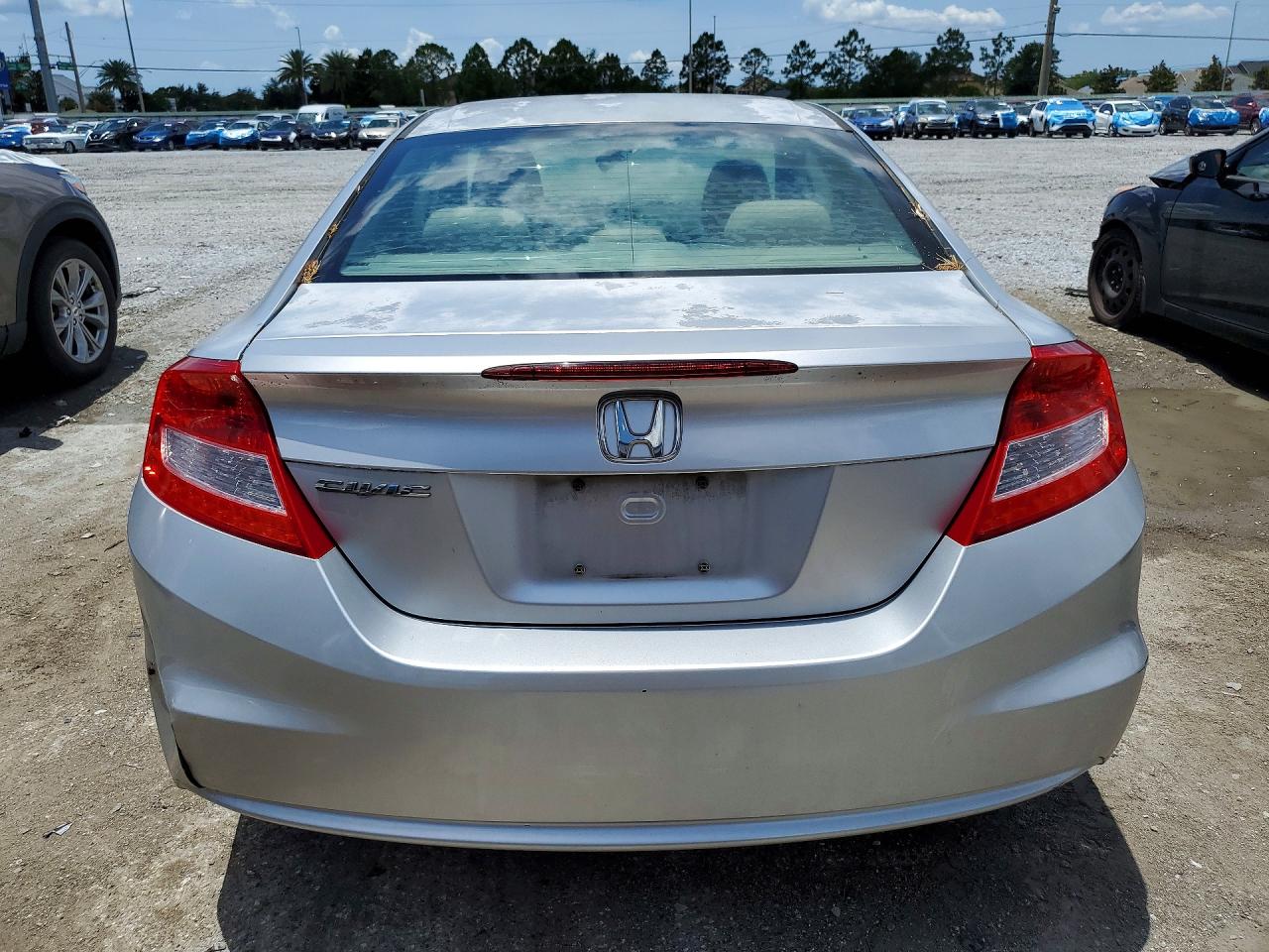 2012 Honda Civic Ex Silver vin: 2HGFG3B85CH515975