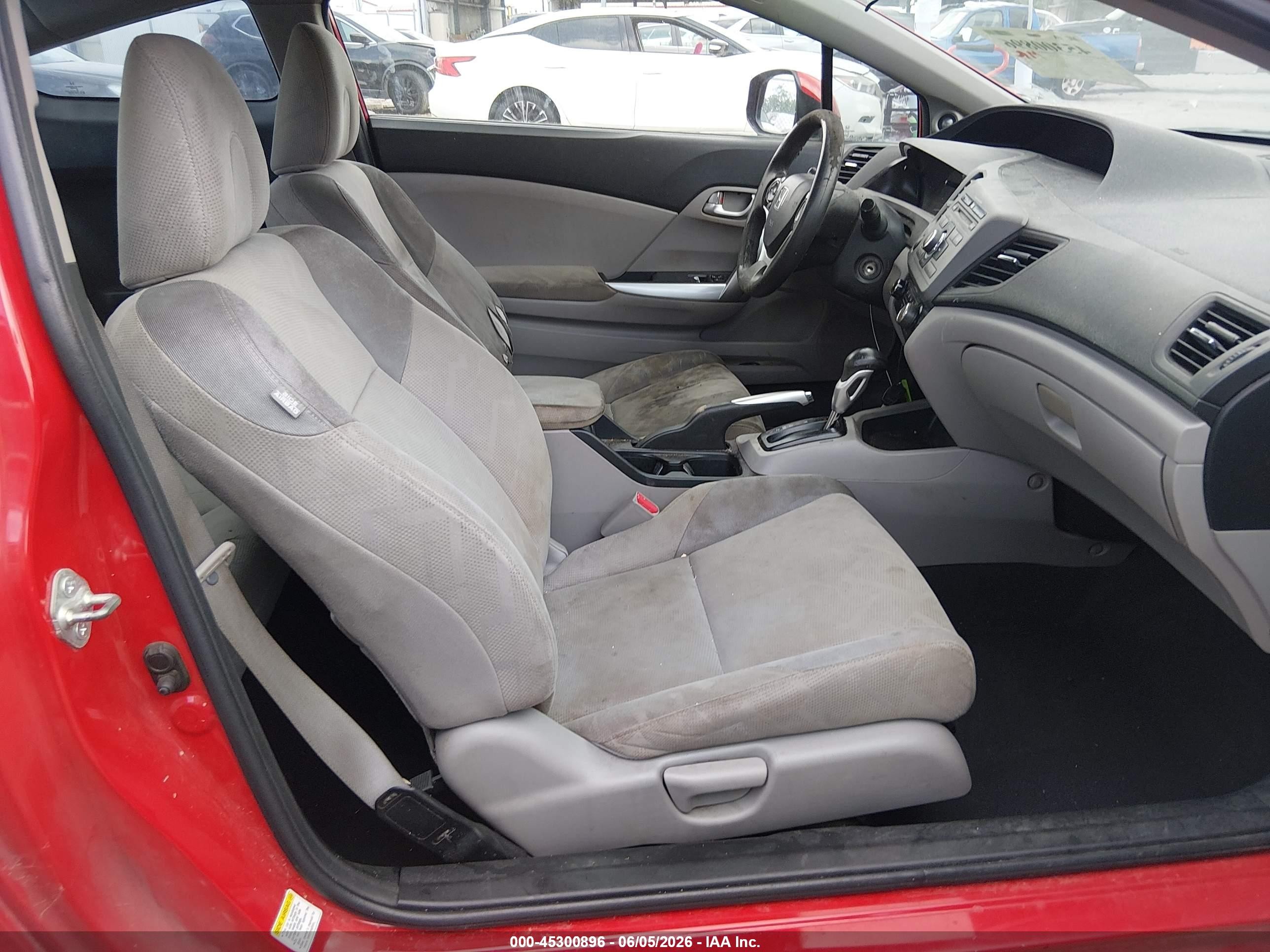 2012 Honda Civic Ex Red vin: 2HGFG3B85CH526989