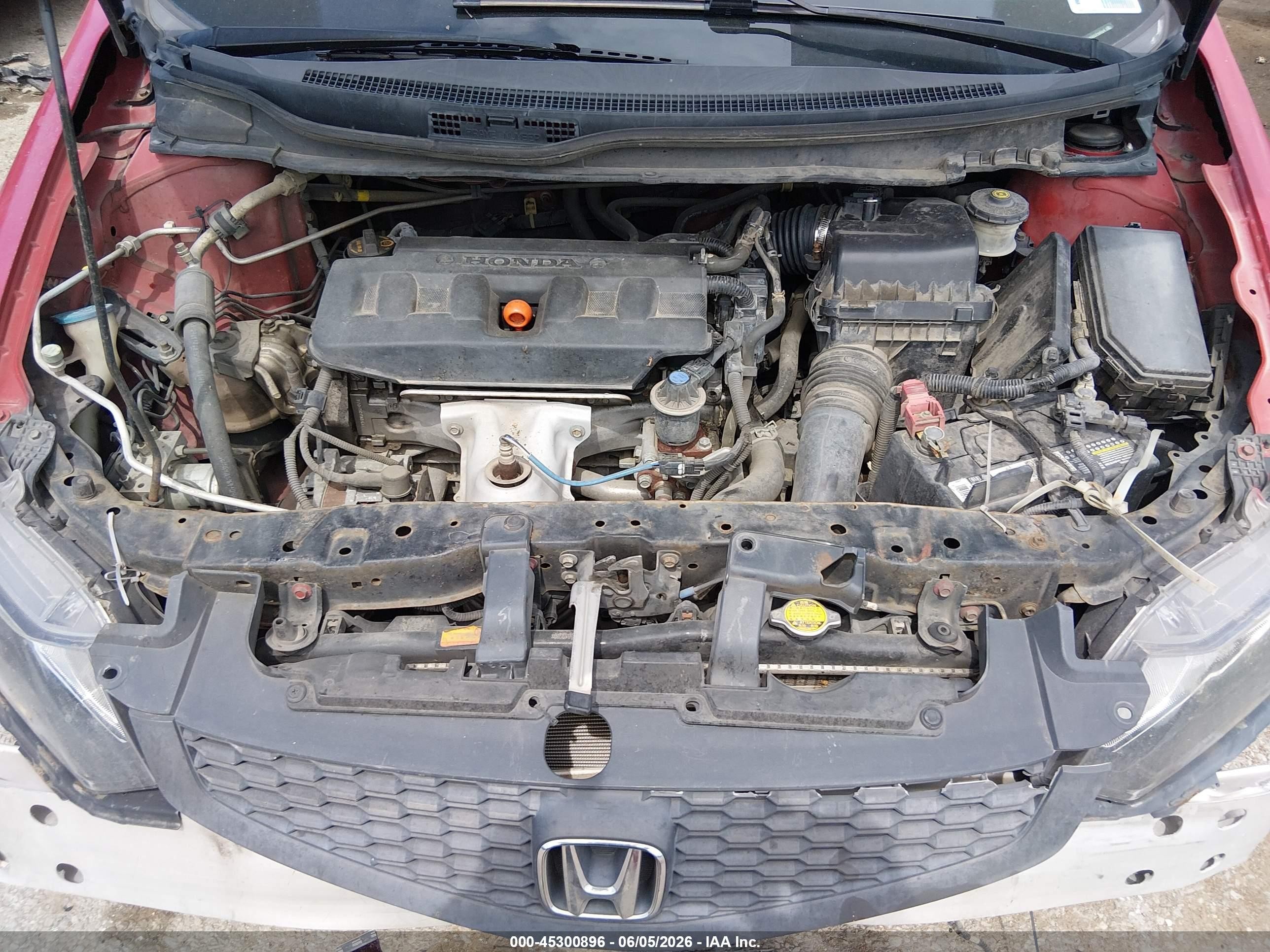 2012 Honda Civic Ex Red vin: 2HGFG3B85CH526989