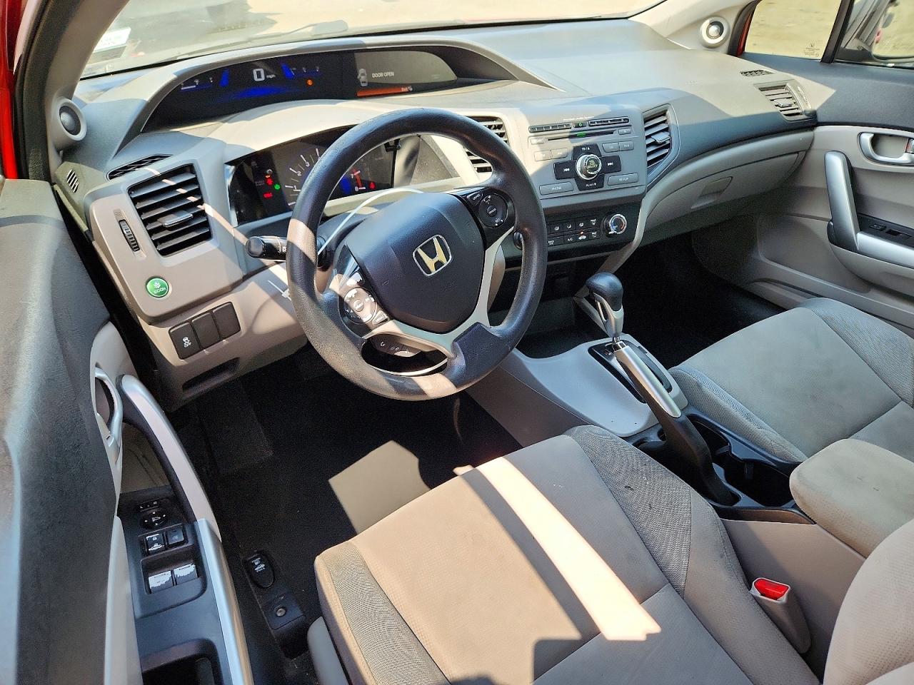 2012 Honda Civic Ex Red vin: 2HGFG3B85CH543159