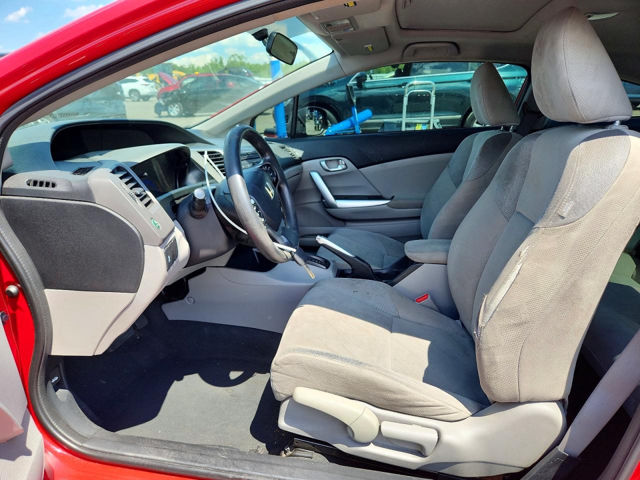 2012 Honda Civic Ex Red vin: 2HGFG3B85CH543159