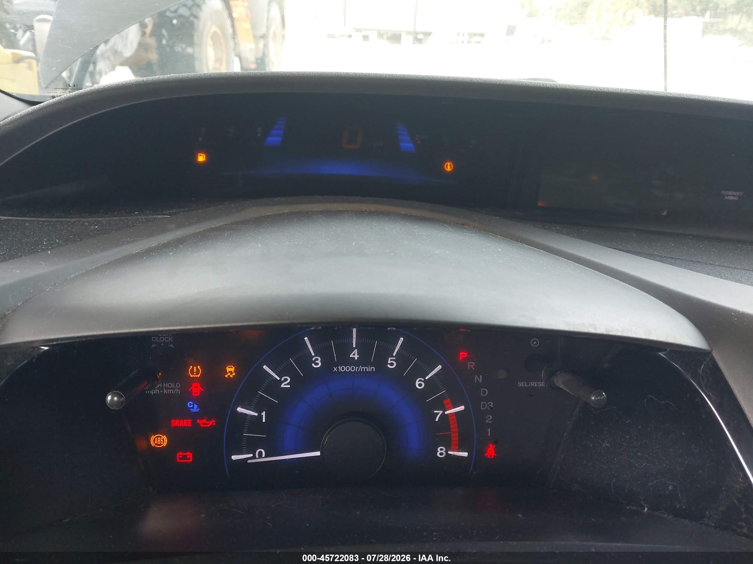 2012 Honda Civic Ex Gray vin: 2HGFG3B85CH551200