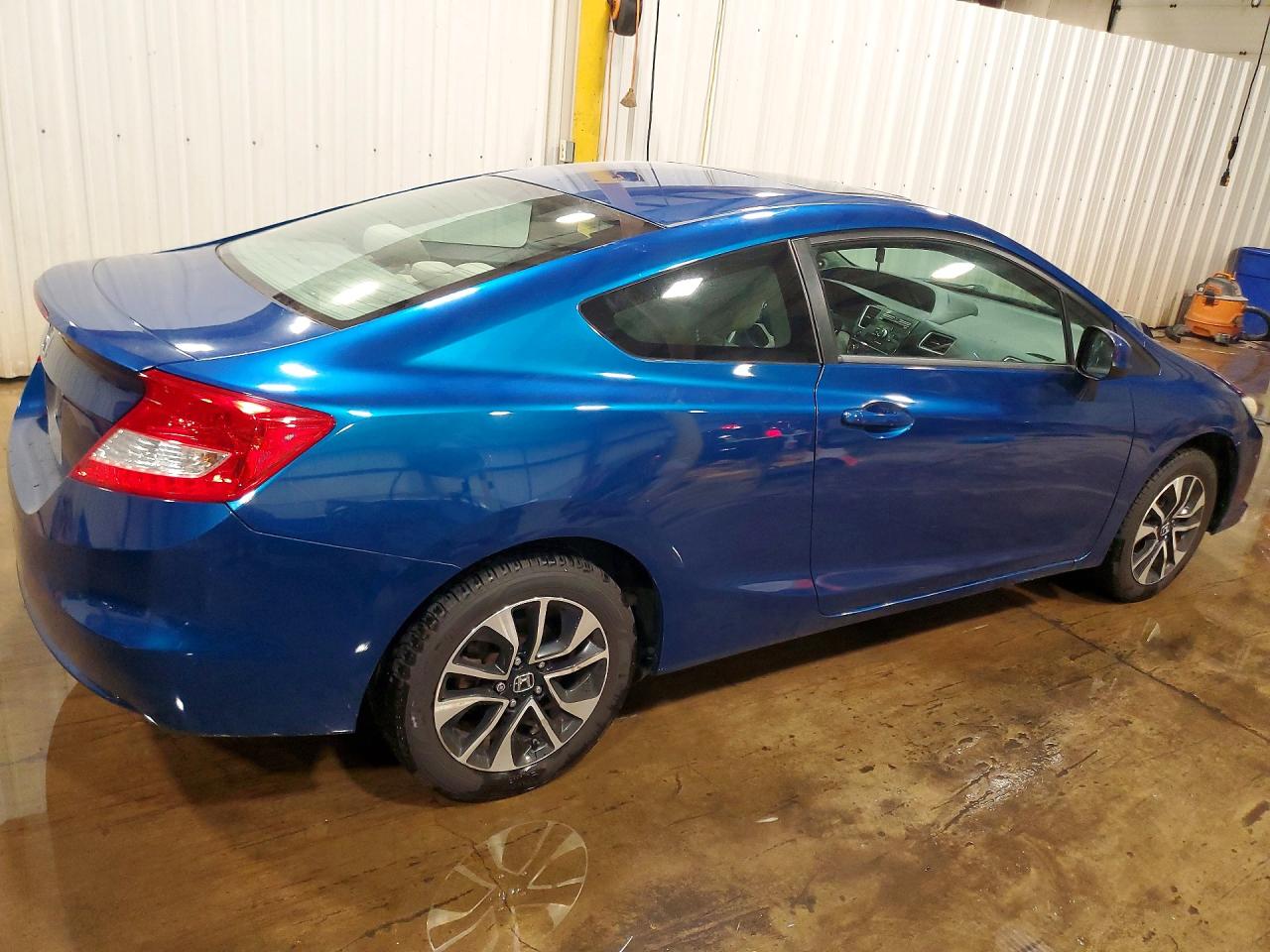 2013 Honda Civic Ex Blue vin: 2HGFG3B85DH516268