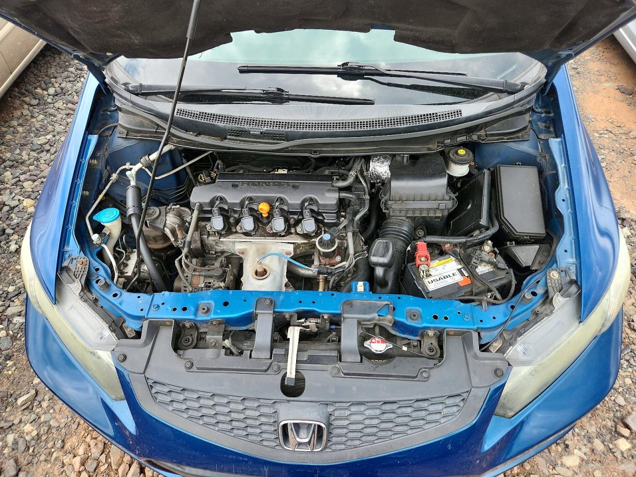 2013 Honda Civic Ex Blue vin: 2HGFG3B85DH516268