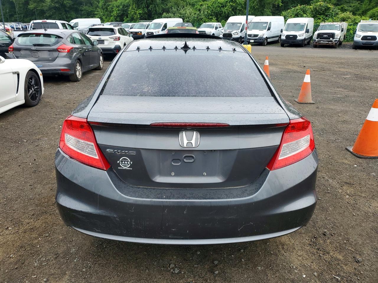2013 Honda Civic Ex Gray vin: 2HGFG3B85DH522152
